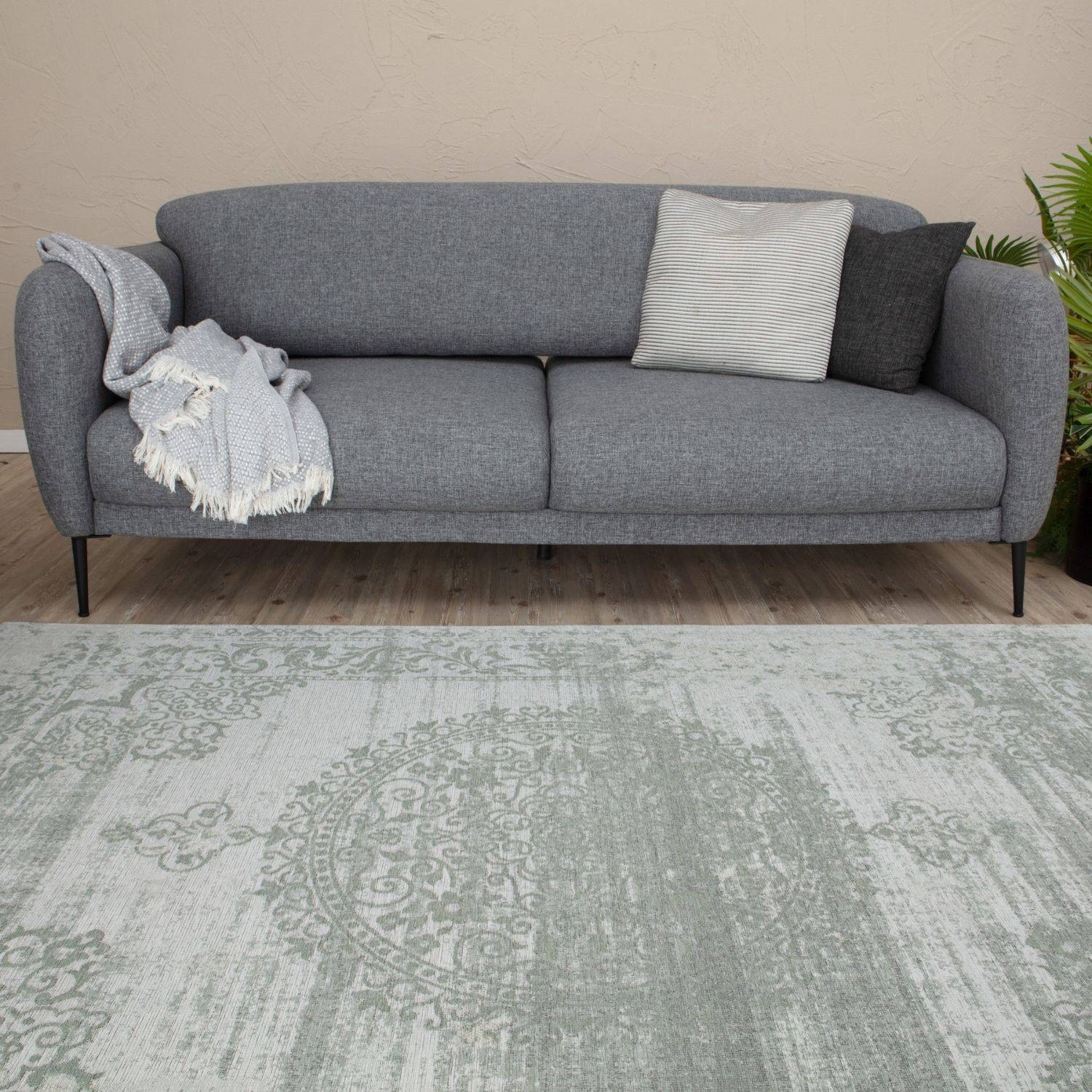 Washable Rug Carina Green | 6944 - PN Home