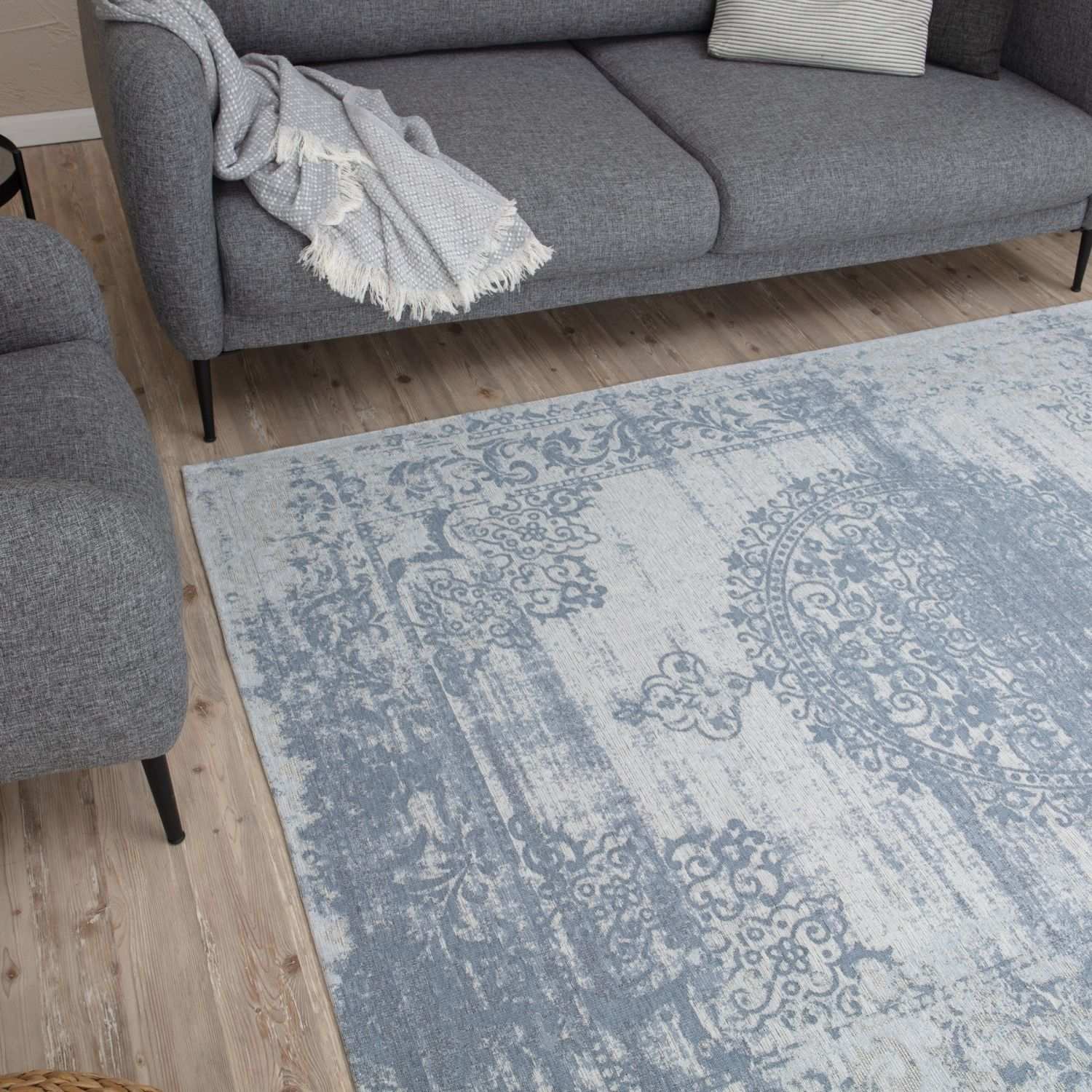 Washable Rug Carina Blue | 6945 - PN Home