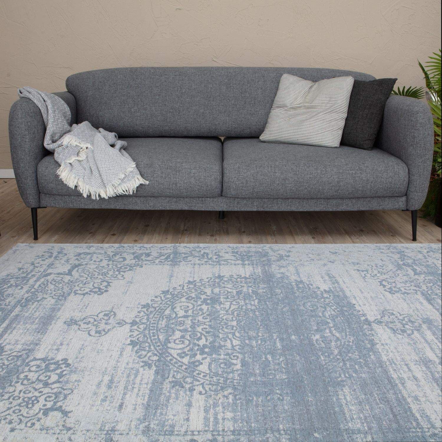 Washable Rug Carina Blue | 6945 - PN Home