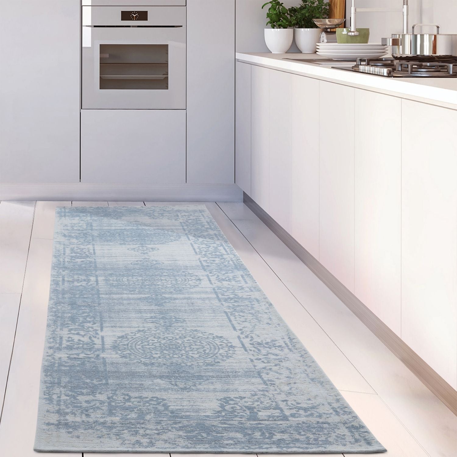 Washable Rug Carina Blue | 6945 - PN Home