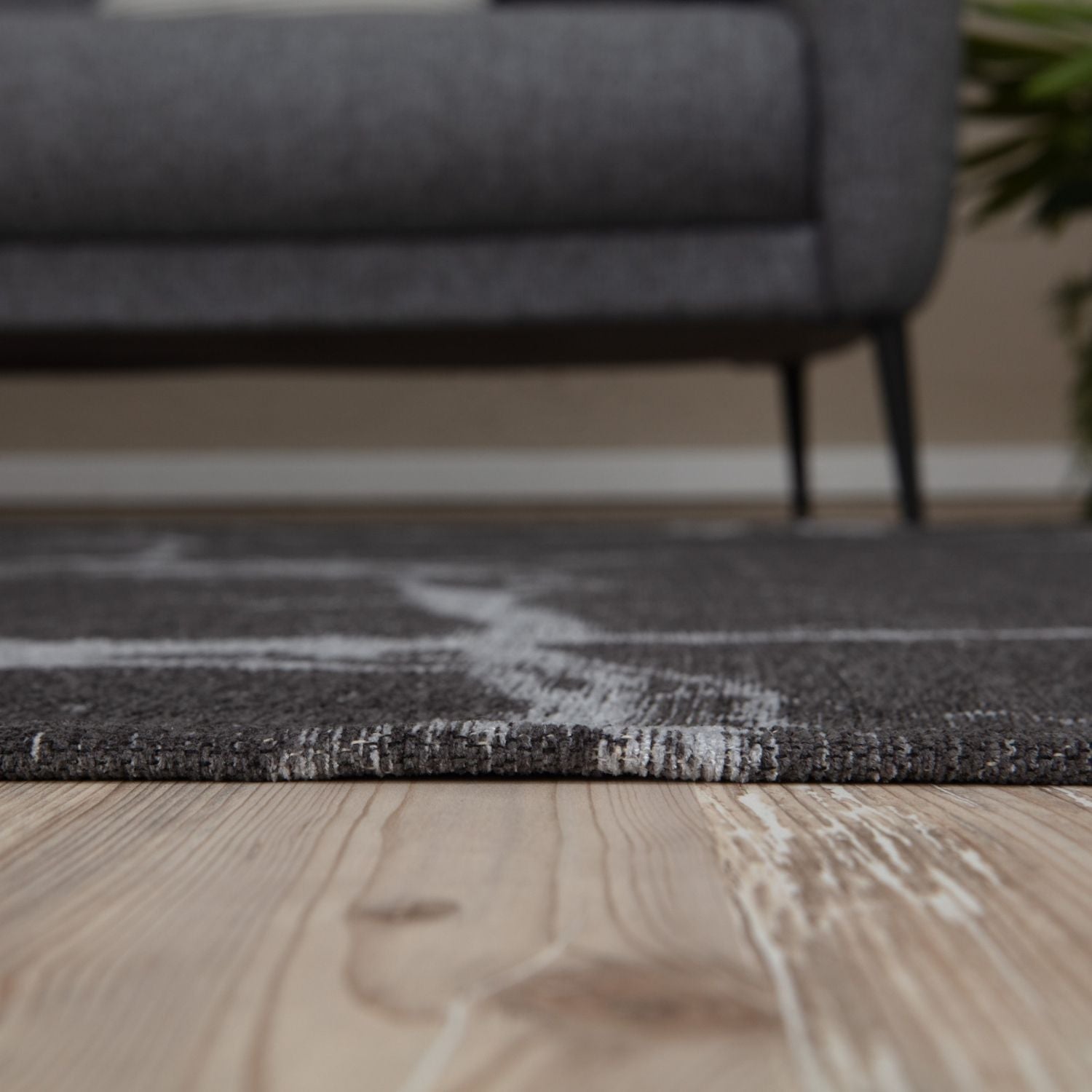 Washable Rug Carina Dark Grey | 6952D - PN Home