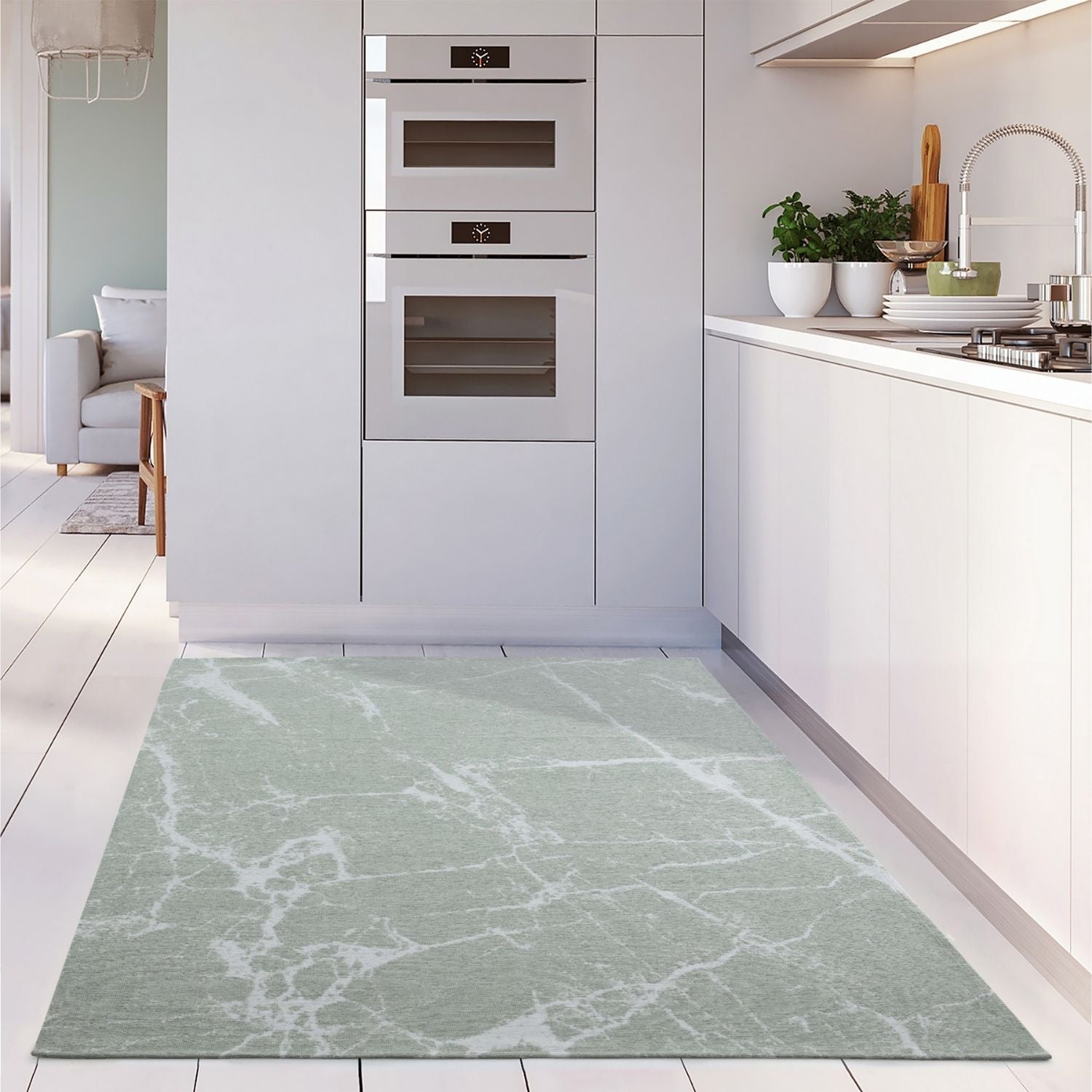 Washable Rug Carina Green | 6954 - PN Home