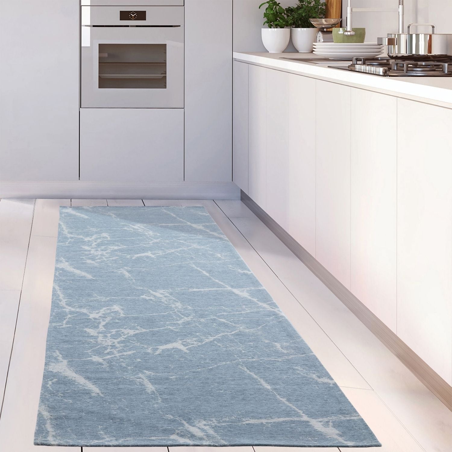 Washable Rug Carina Blue | 6955 - PN Home