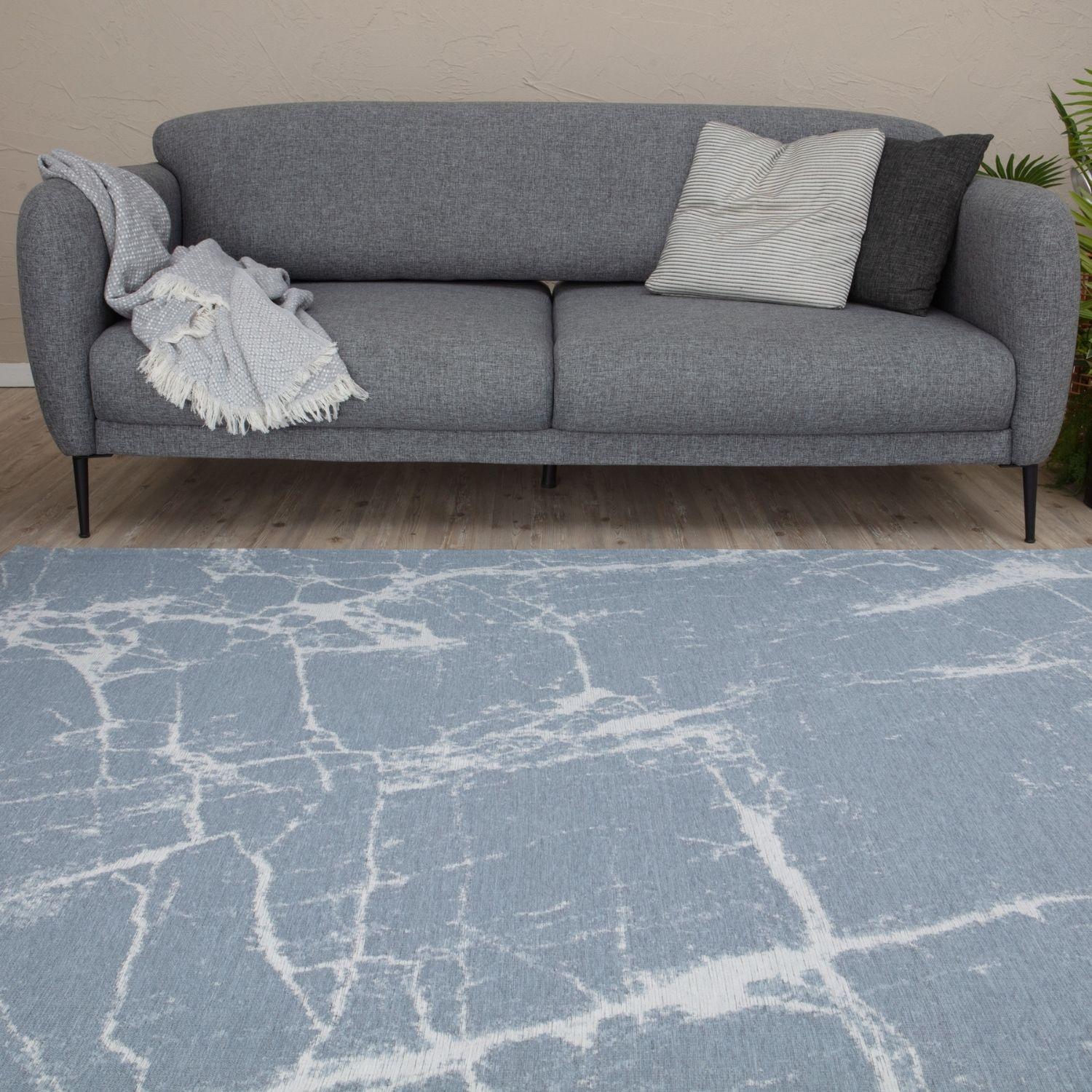 Washable Rug Carina Blue | 6955 - PN Home