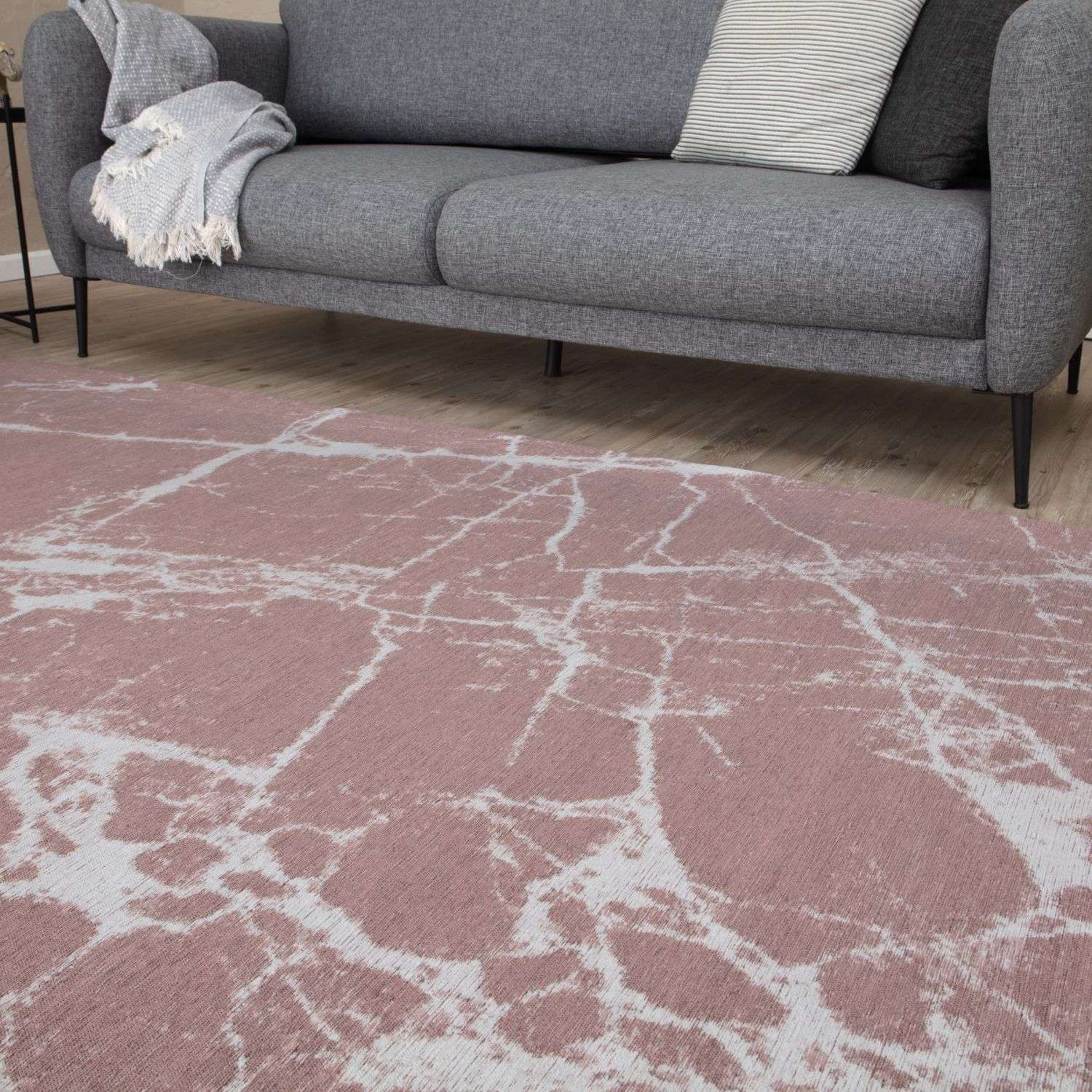 Washable Rug Carina Pink | 6956 - PN Home