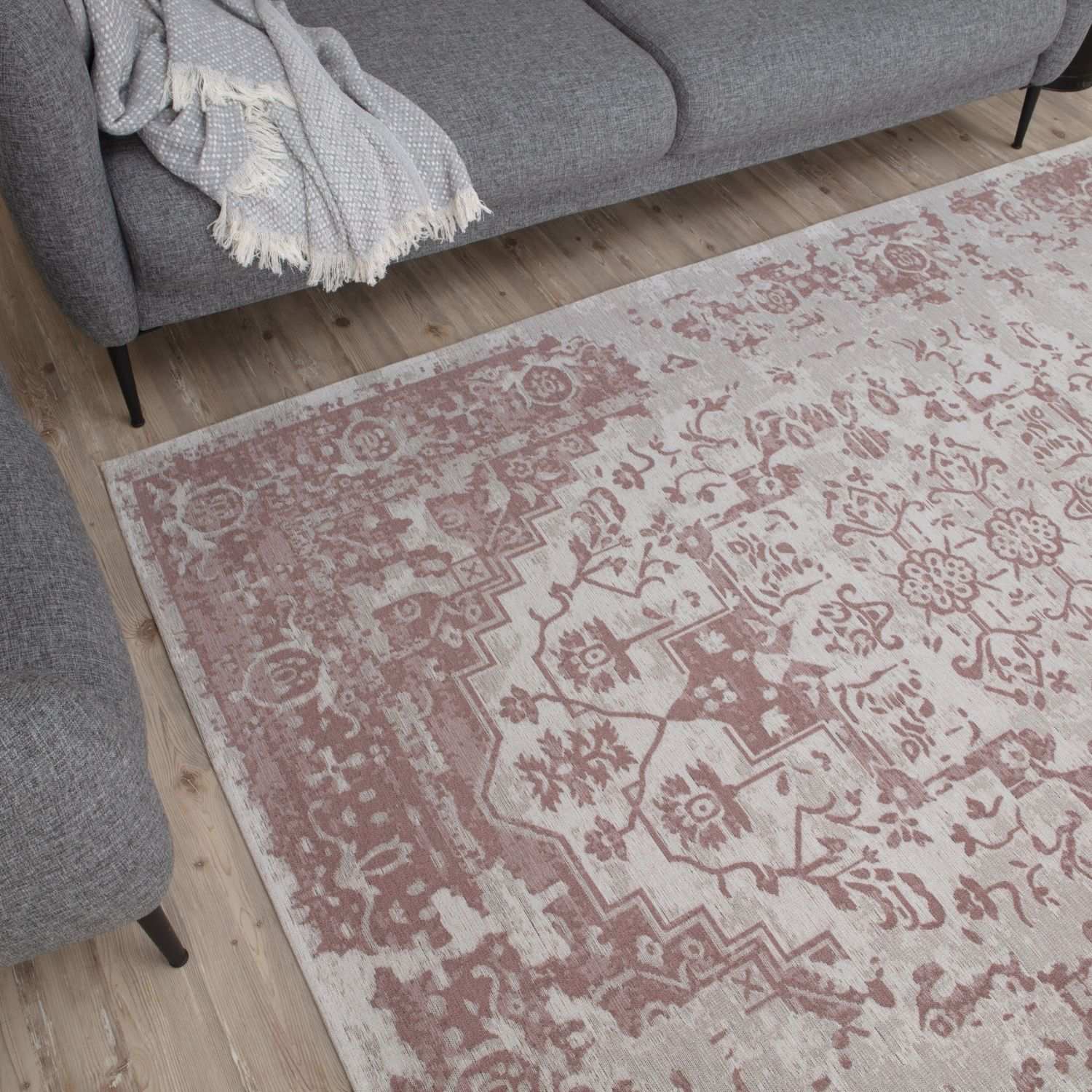 Washable Rug Carina Pink | 6962 - PN Home