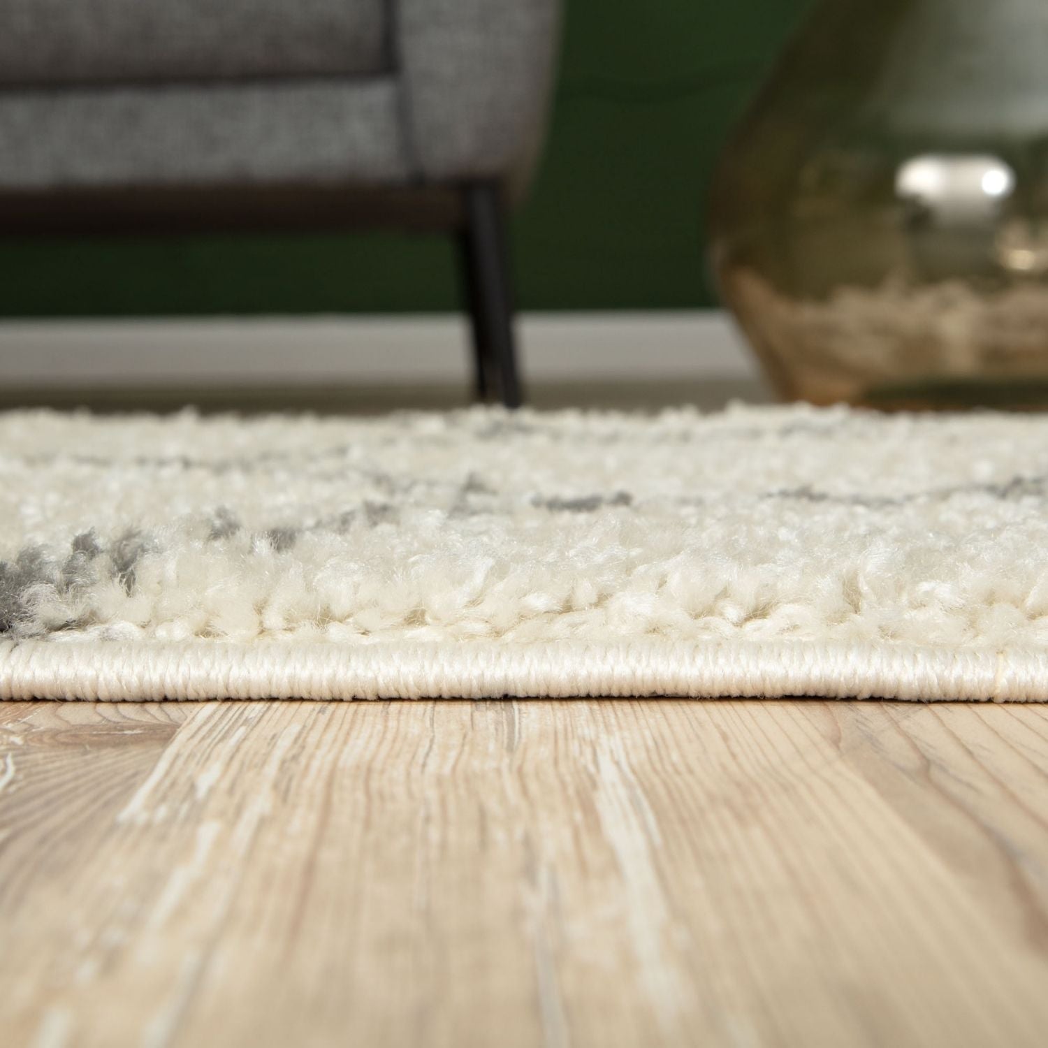 Moroccan Ivory Shaggy Rug | 700 - PN Home