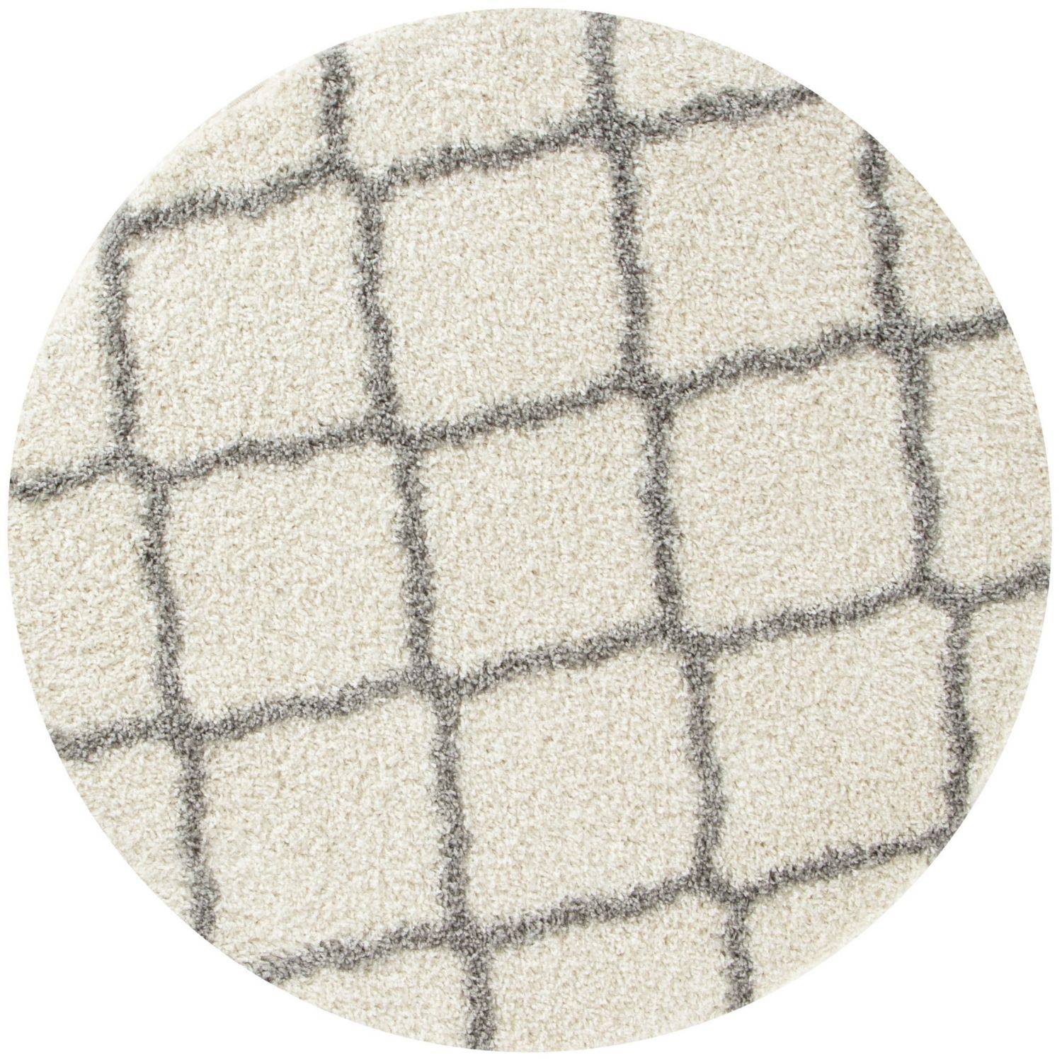 Moroccan Ivory Shaggy Rug | 700 - PN Home