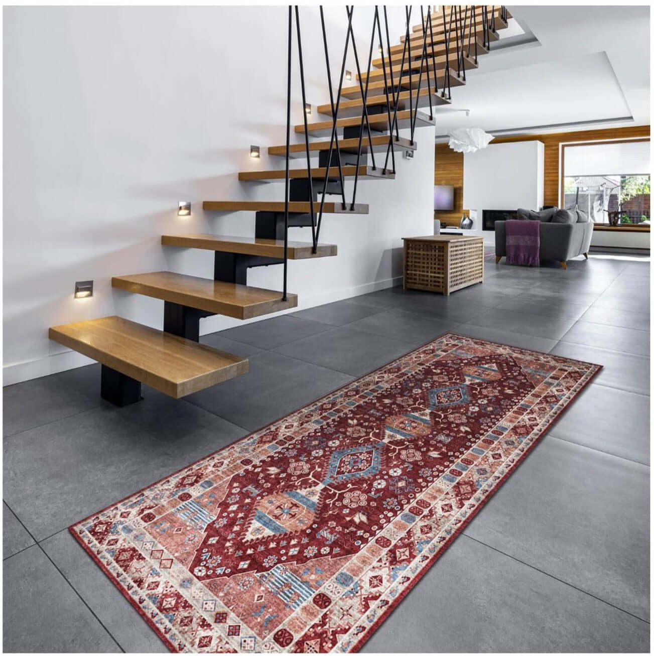 Madar Vintage Washable Rug - PN Home