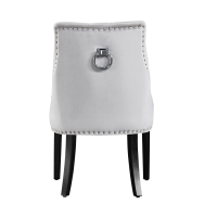 Blaze Walnut Dining Table and Set of 4 Black Windsor Dining Chairs - PN Home