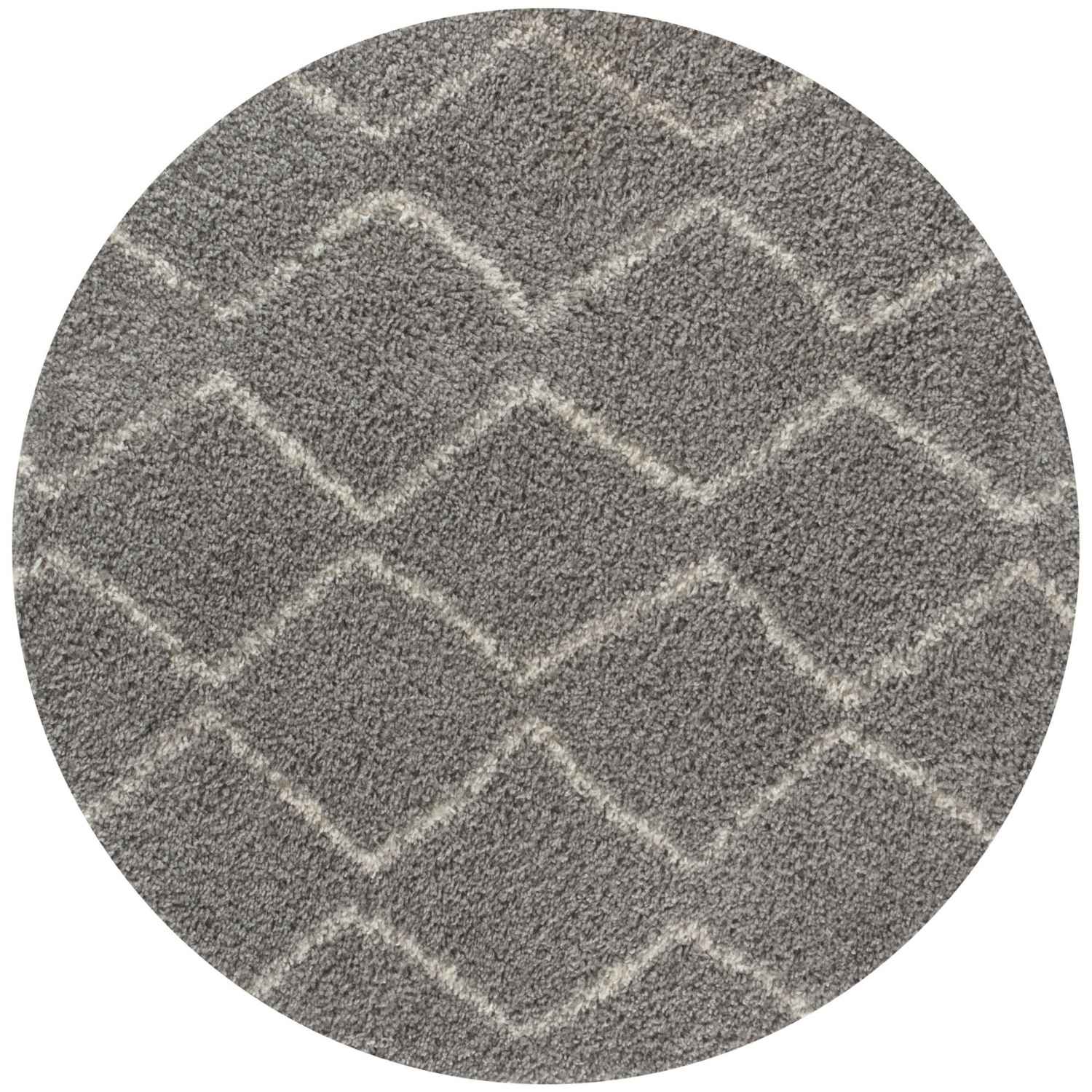 Moroccan Grey Shaggy Rug | 810 - PN Home