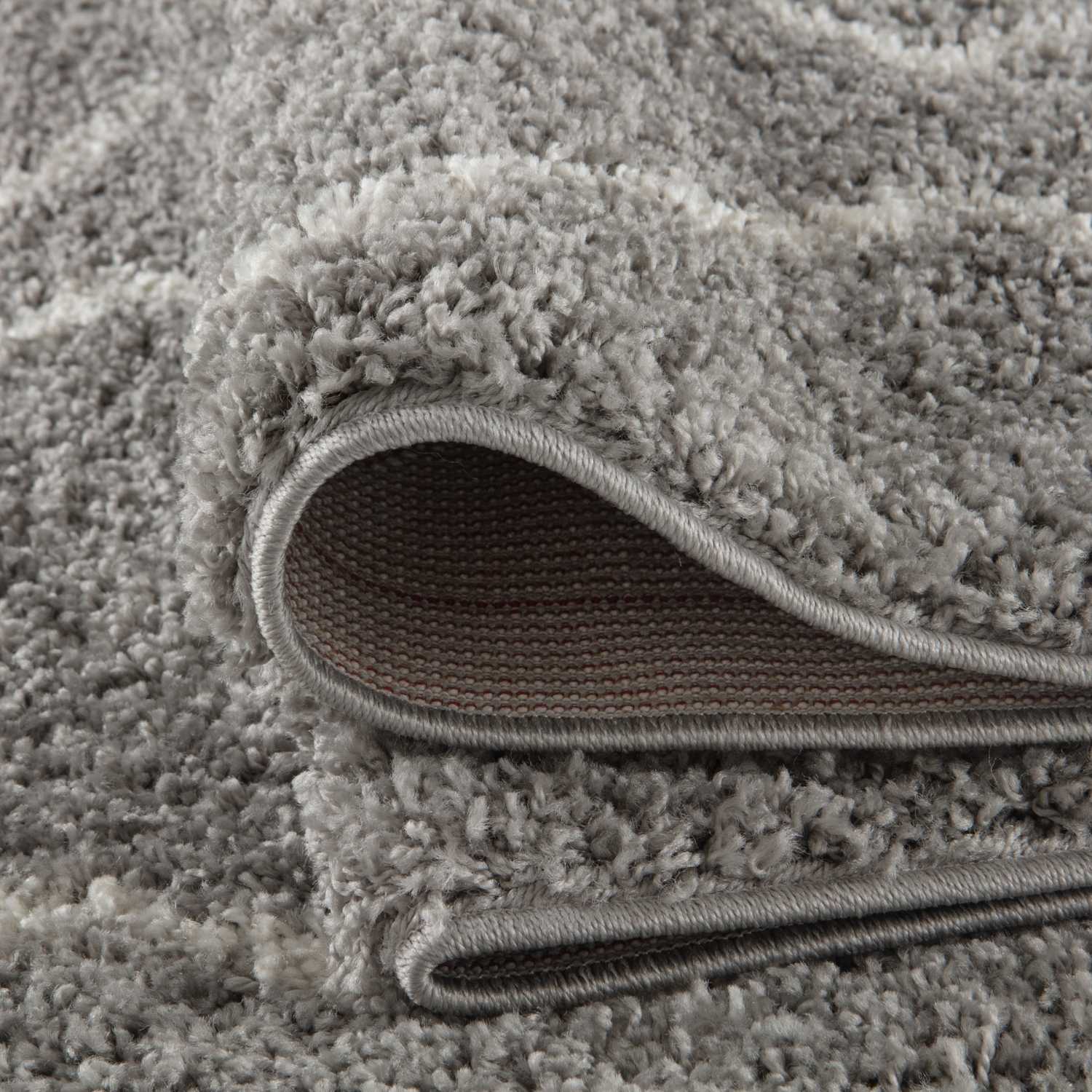 Moroccan Grey Shaggy Rug | 810 - PN Home