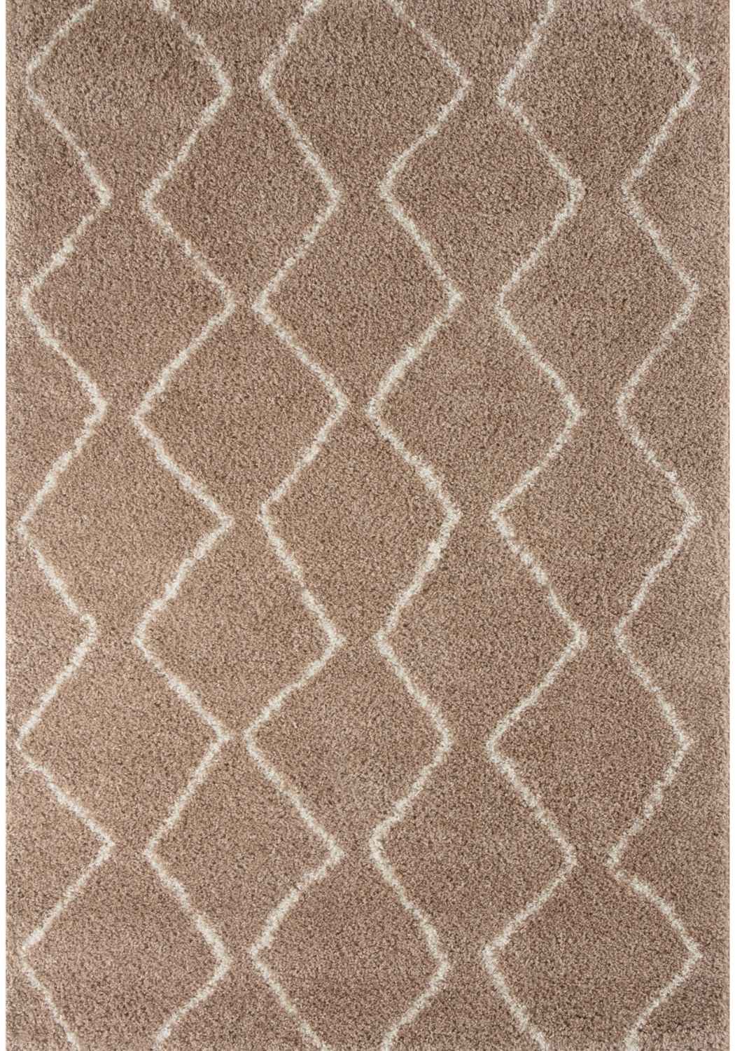 Moroccan Beige Shaggy Rug | 820 - PN Home
