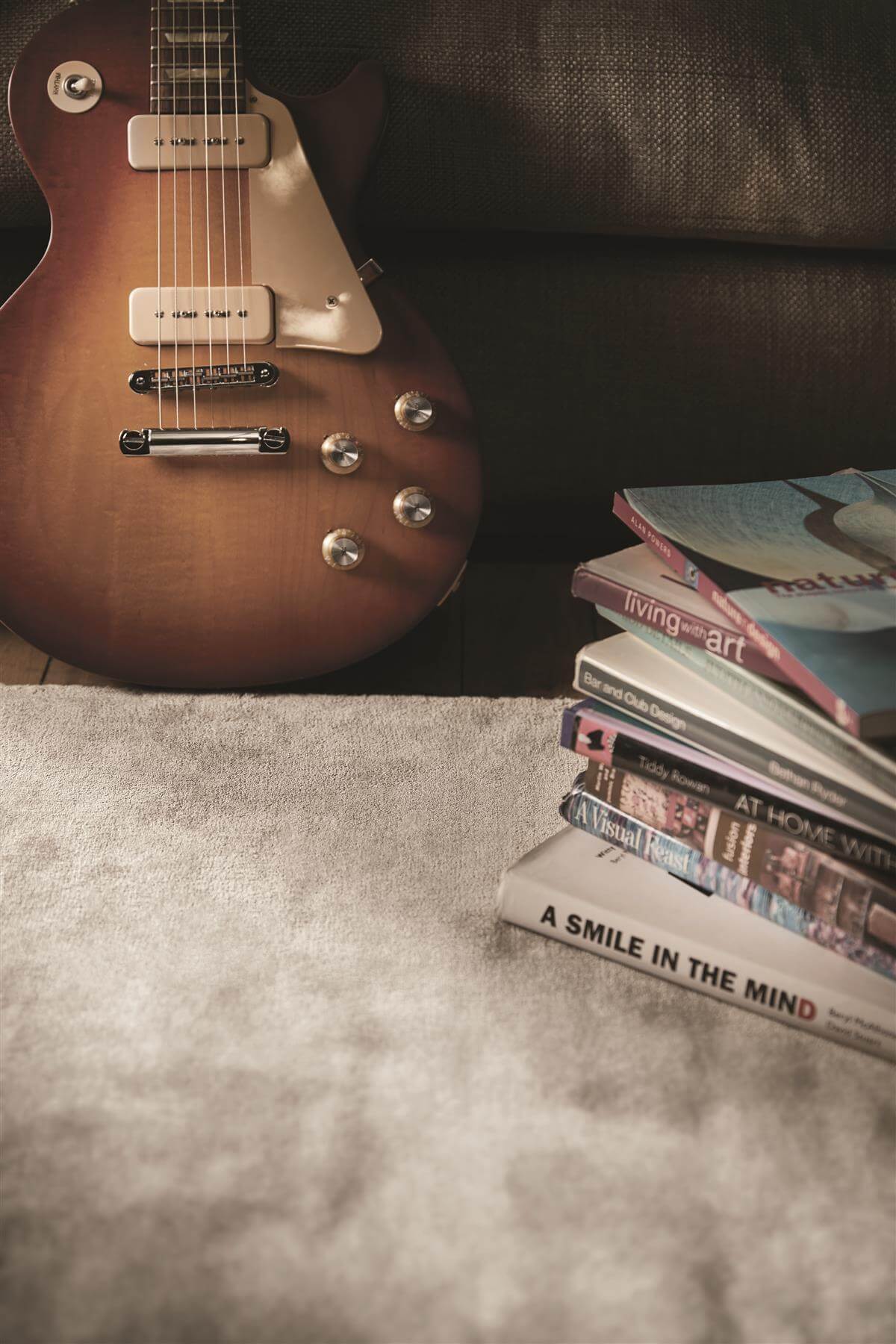 Karma Grey Solid Luxury Viscose Rug - PN Home