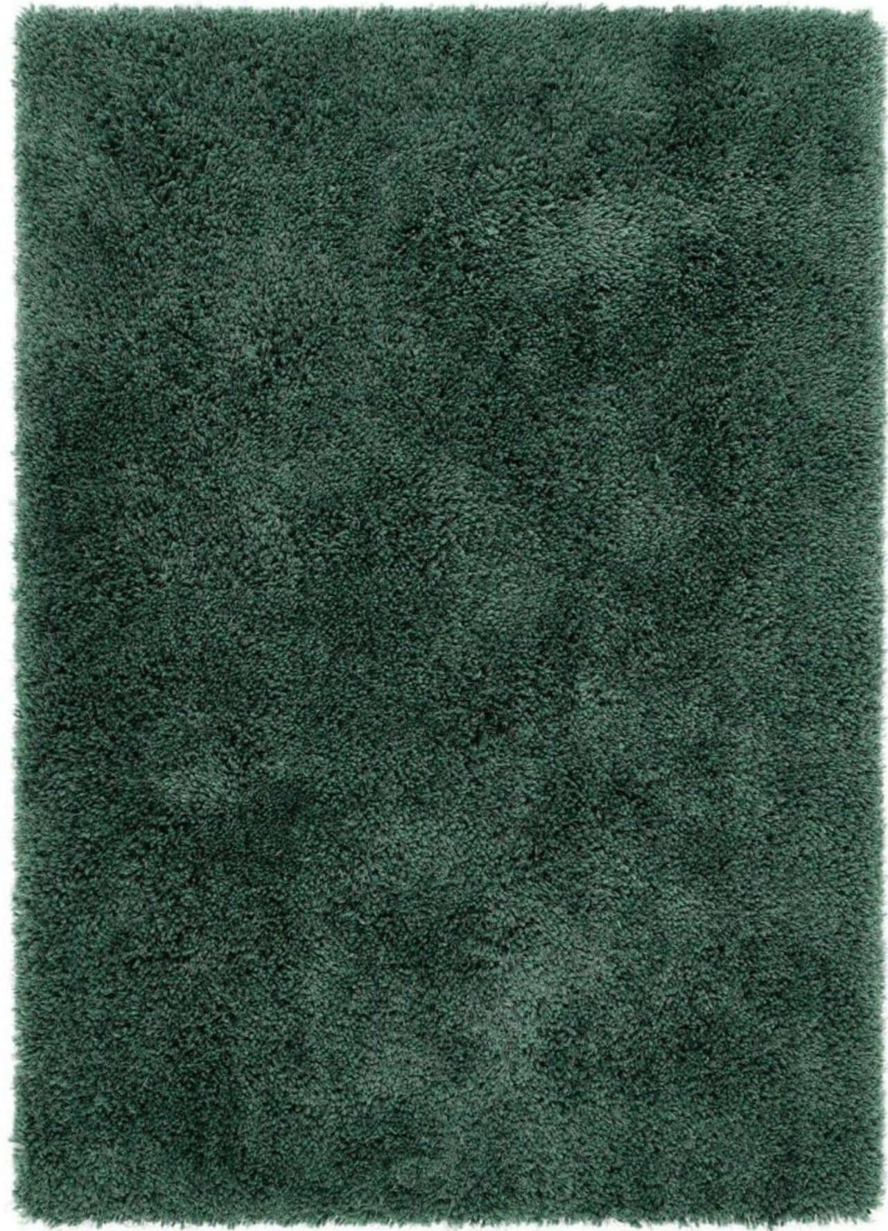Chicago Forest Green Shaggy Rug - PN Home