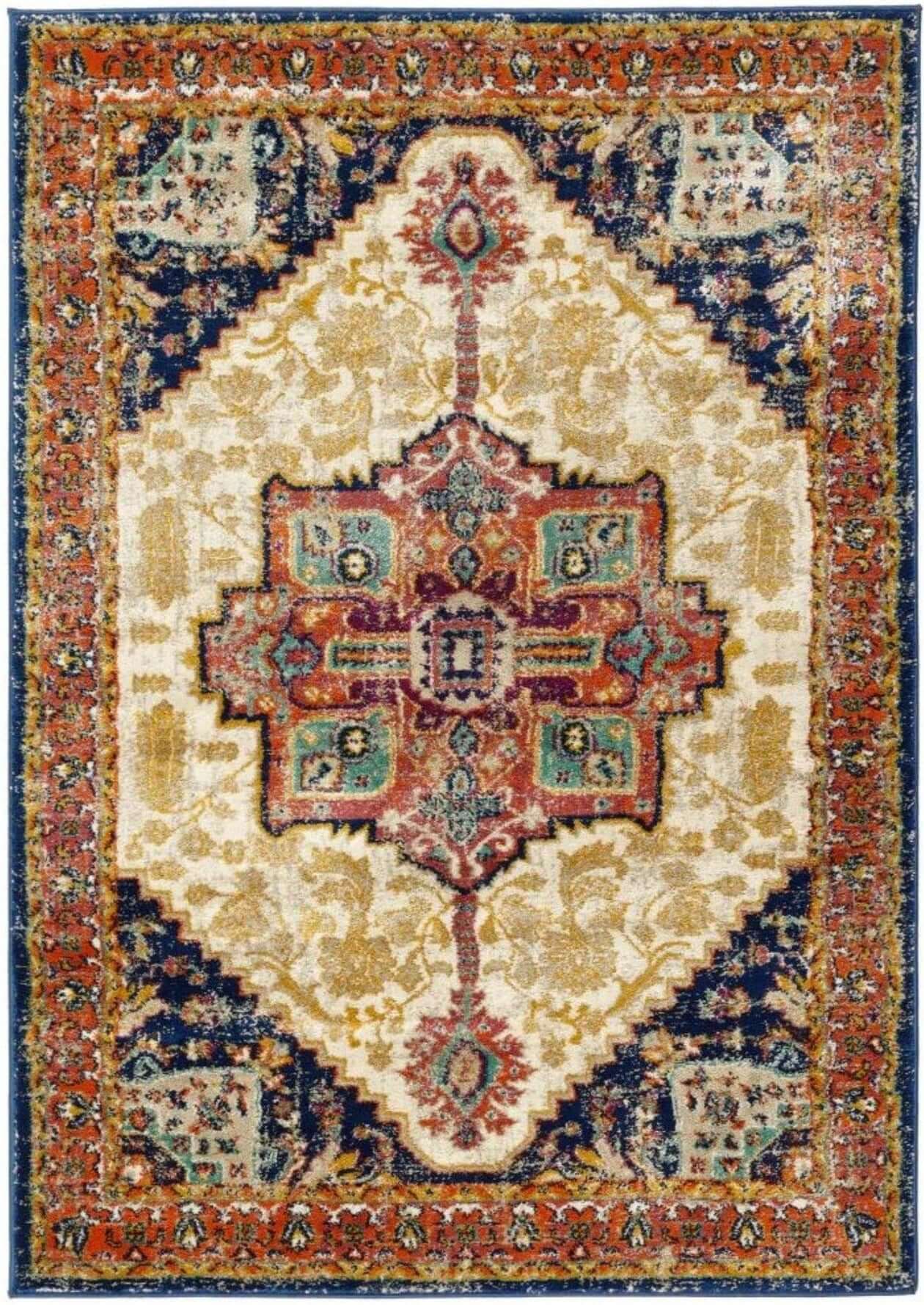 Granada Multicolour Vintage Rug | Amber - PN Home