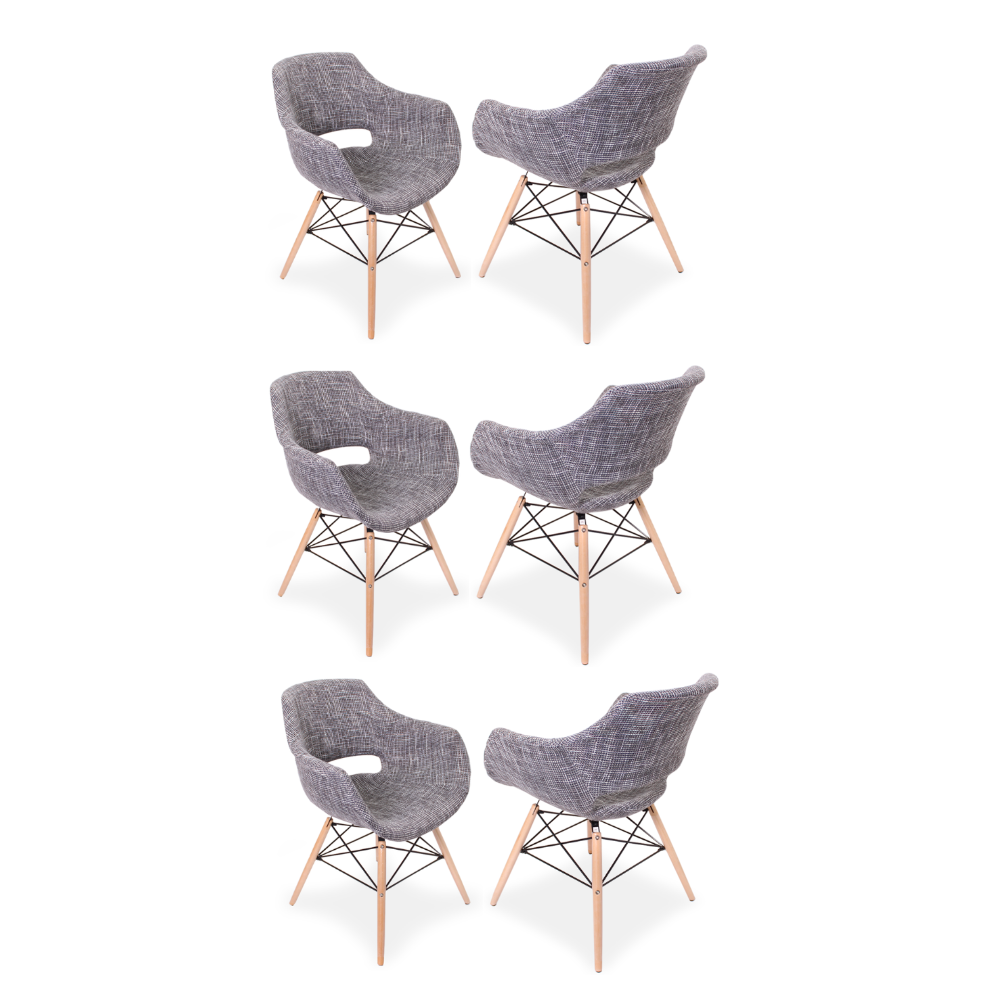 Olivia Fabric Arm Chair