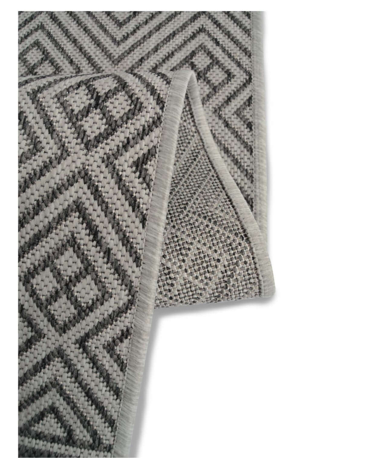 County Geo Grey Indoor/Outdoor Rug | 11344A - PN Home