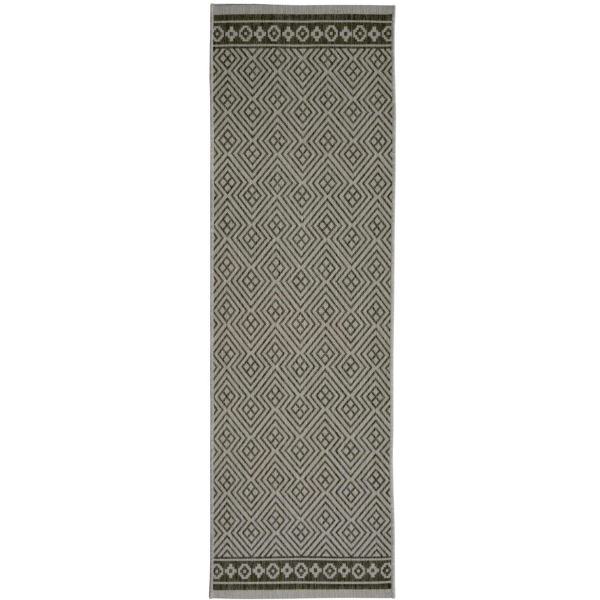 County Geo Grey Indoor/Outdoor Rug | 11344A - PN Home