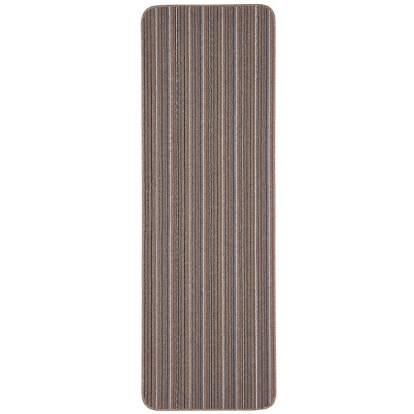 Stockholm Mocha/Blue Washable Mat - PN Home