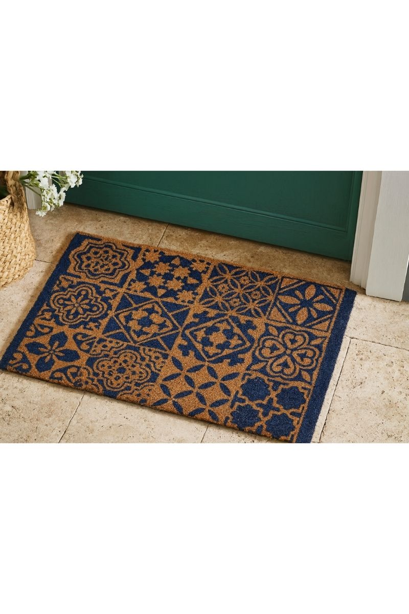 Coir Tile Blue Mat  40x70 cm | 140 - PN Home