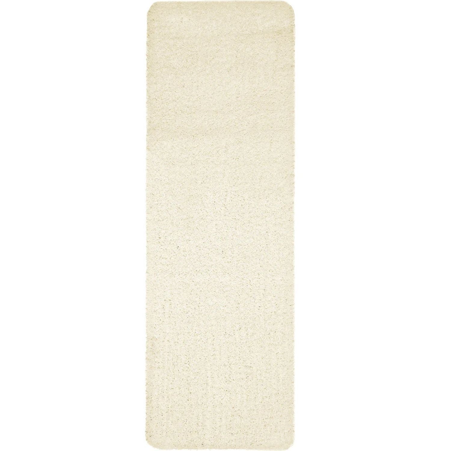Washable Ghost Ivory Shaggy Rug - PN Home