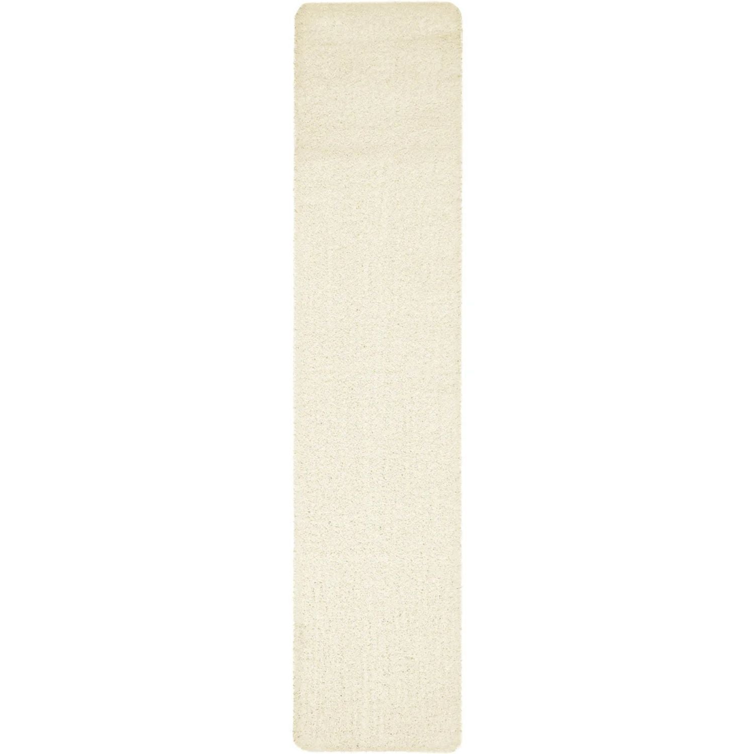 Washable Ghost Ivory Shaggy Rug - PN Home