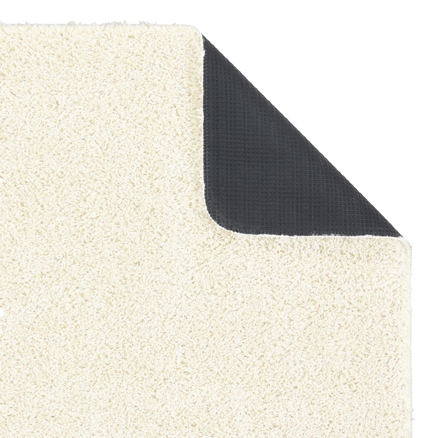 Washable Ghost Ivory Shaggy Rug - PN Home
