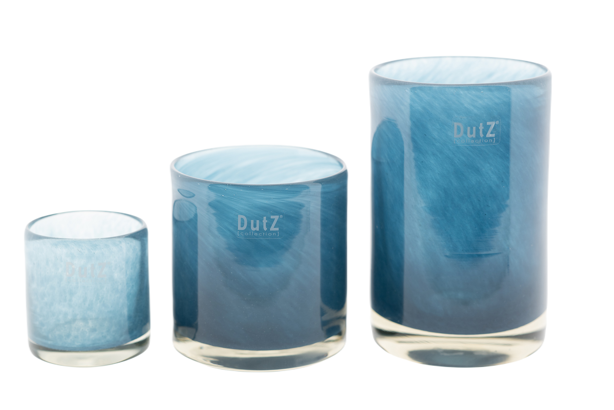 CYLINDER C1 Candleholder Votive - Mouthblown Glass by DutZ - PN Home