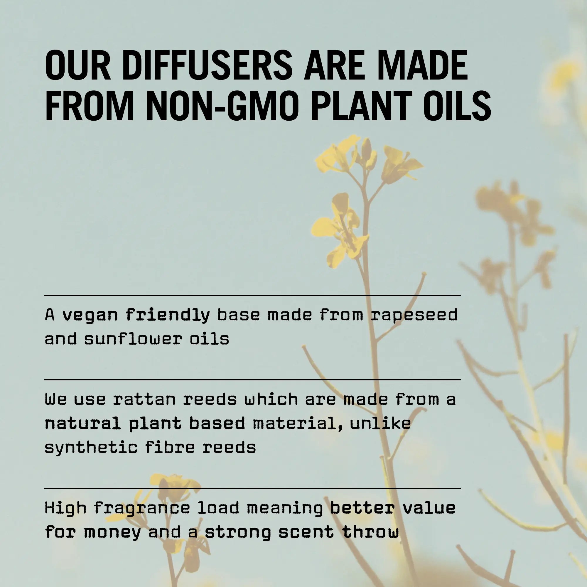 Mystice 100ml Reed Diffuser