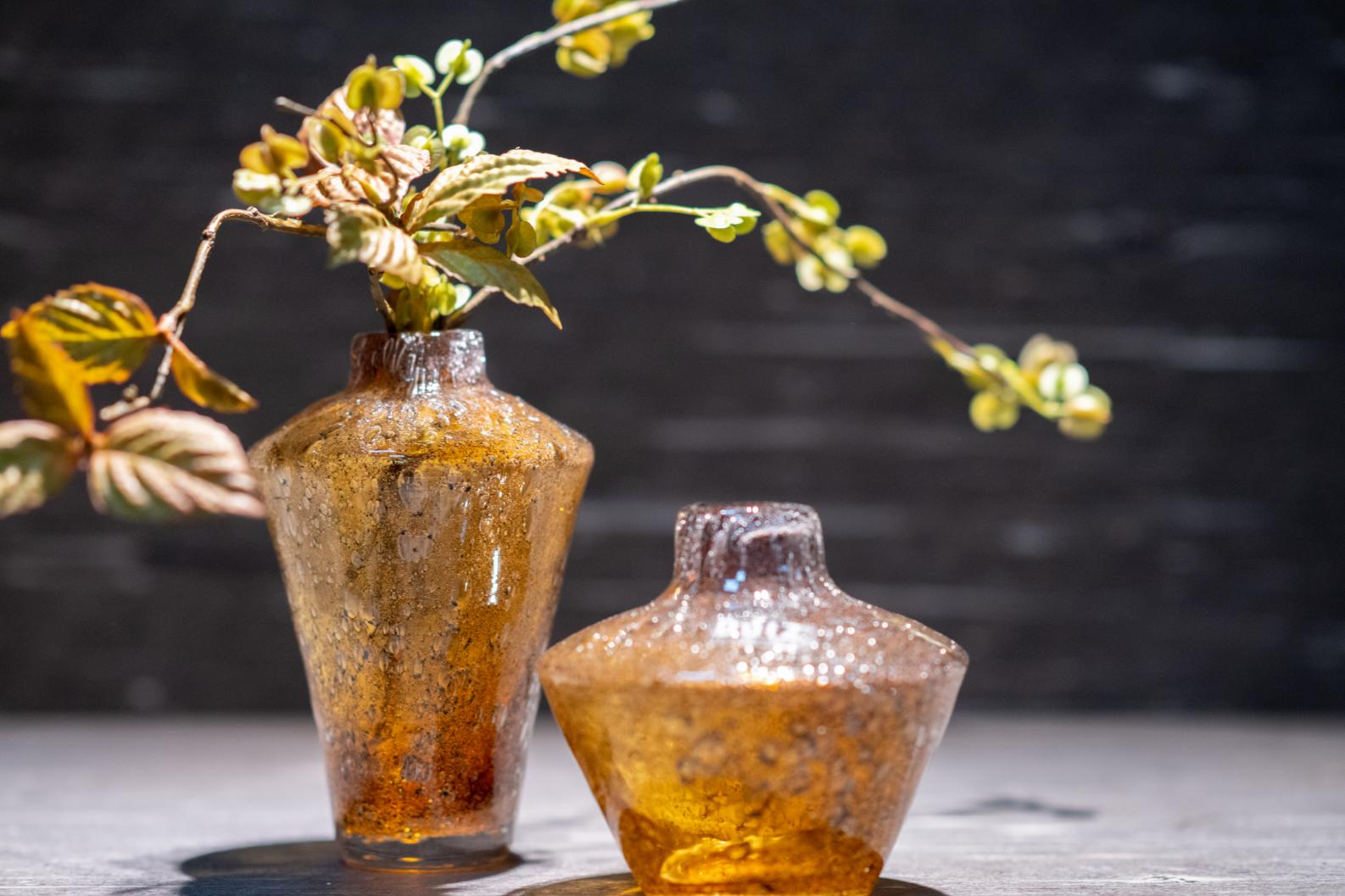 Vase and Diffuser GHEATA - AMBER - PN Home