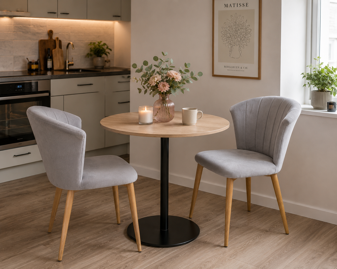 Elsa Velvet Dining Chair