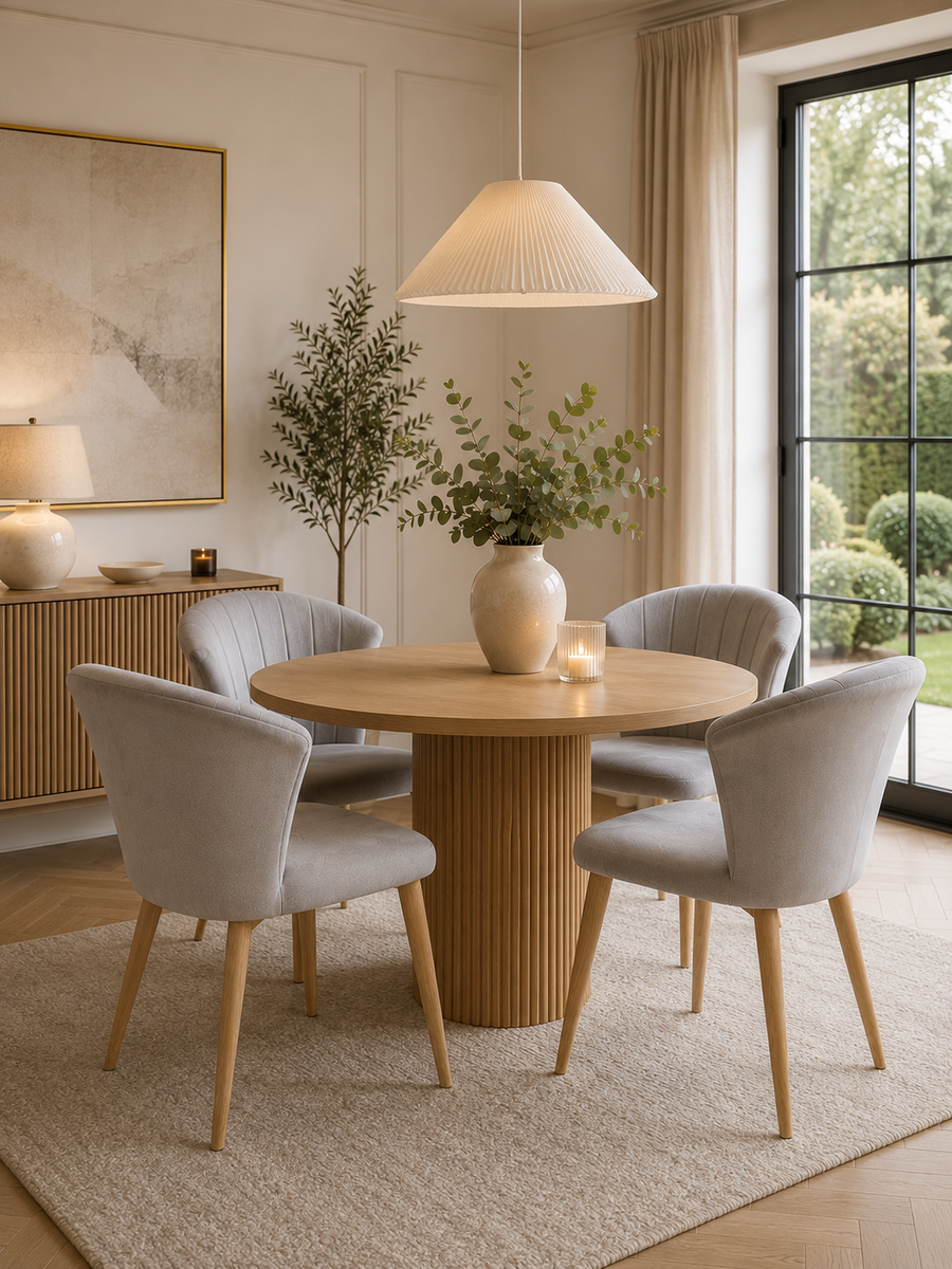 ELSA velvet dining chair