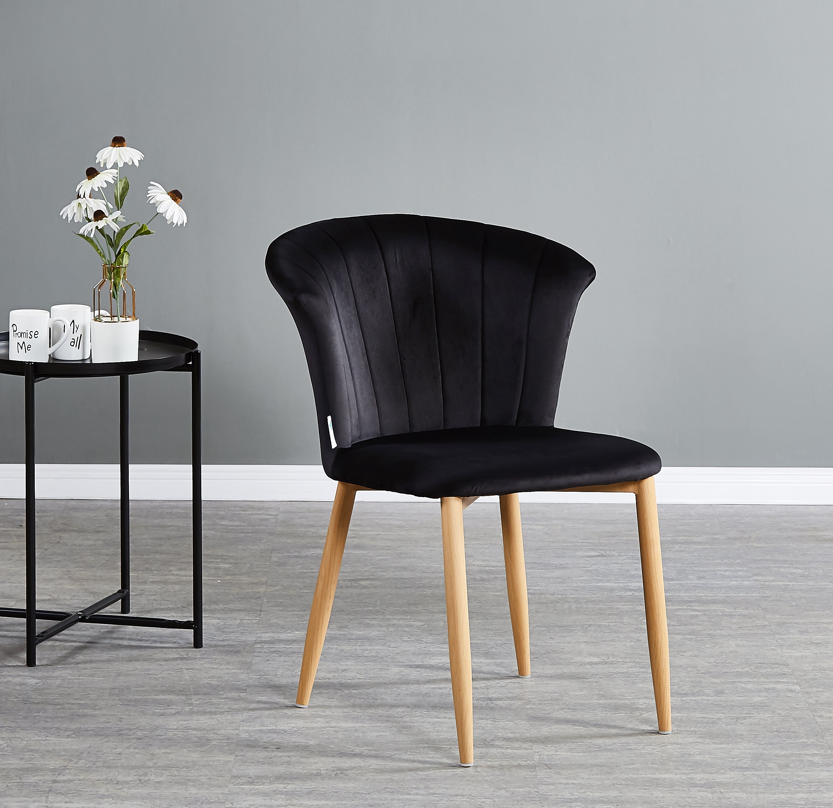Elsa Velvet Dining Chair