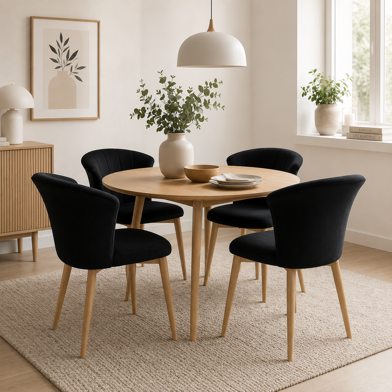 Elsa Velvet Dining Chair