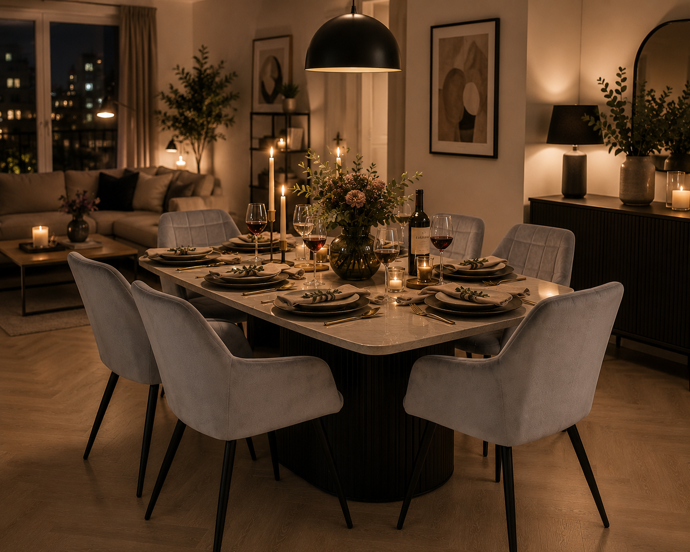 Camden Velvet Dining Chair