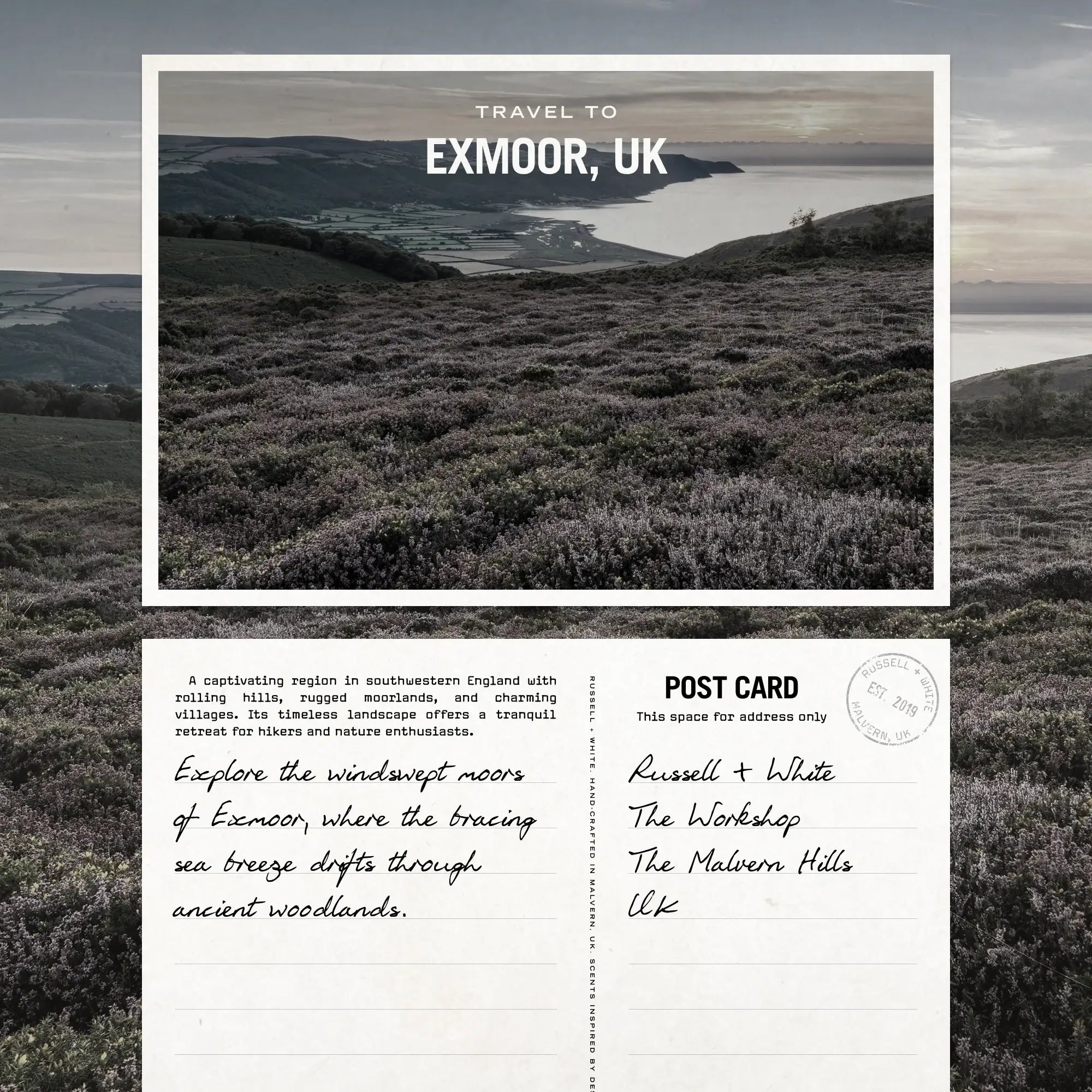 Exmoor Scented Candle Refill