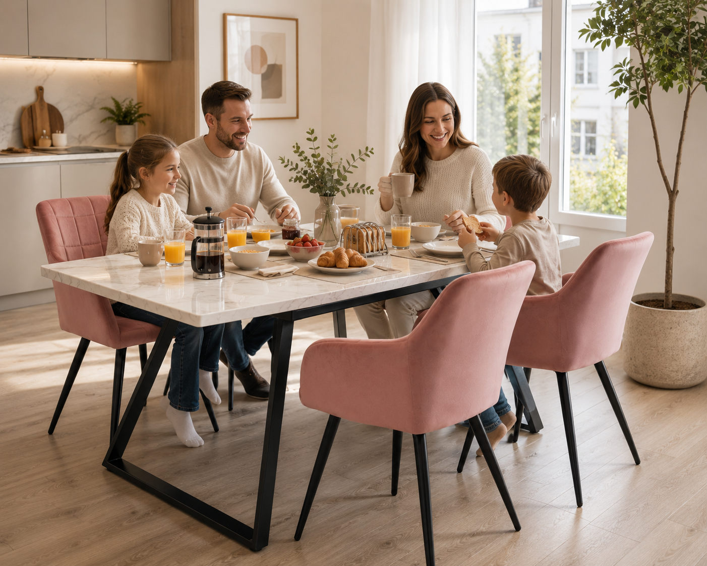 Camden Velvet Dining Chair