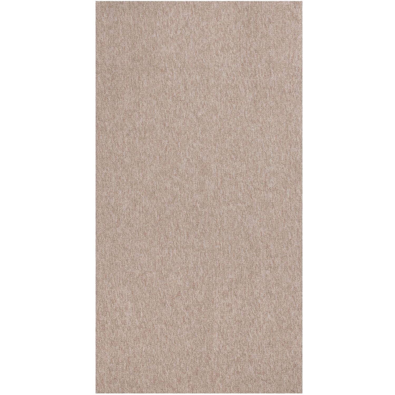 Flex Beige Low Pile Solid Rug - PN Home