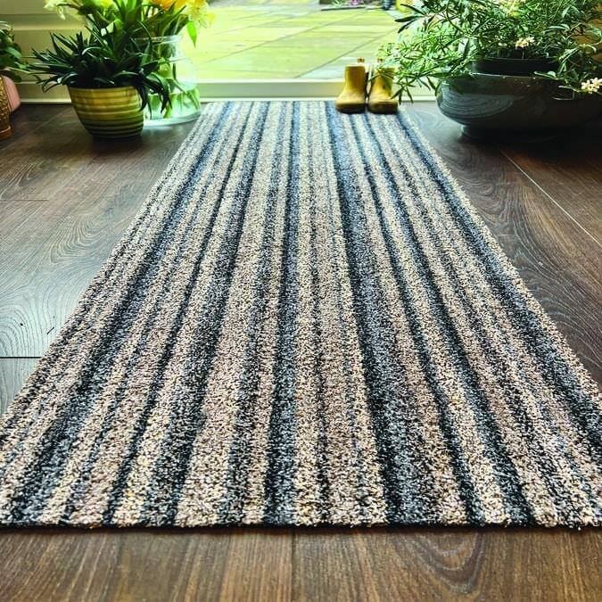 Washable Ribbon Mat in Multicolour - PN Home