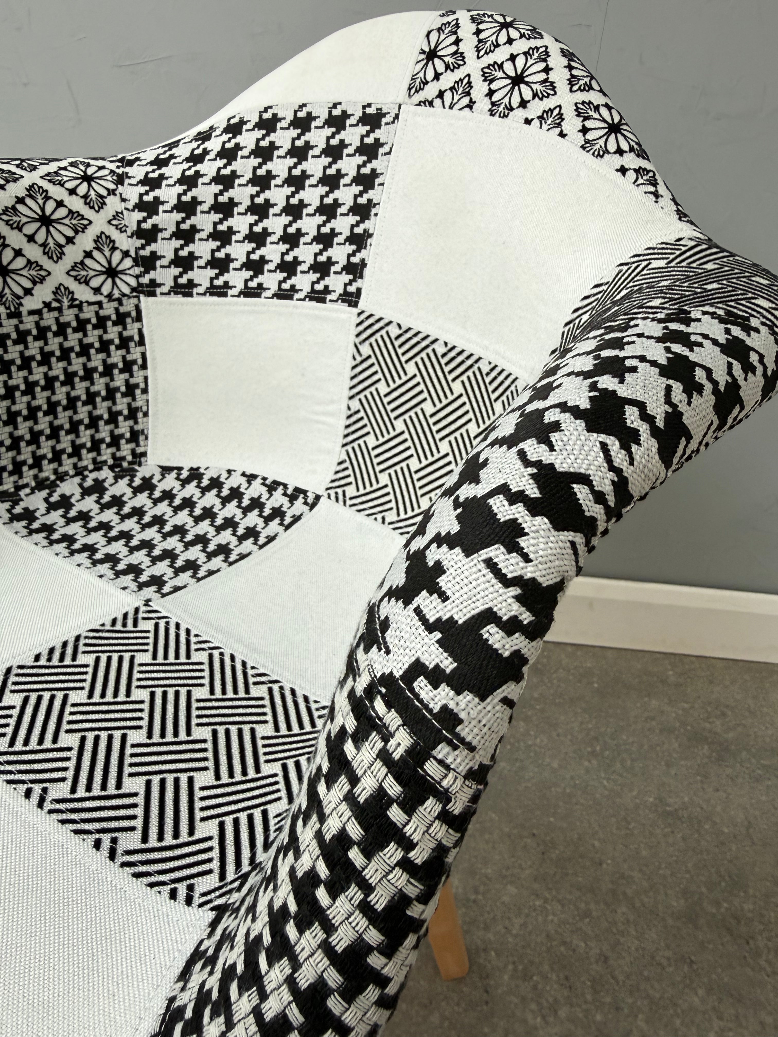 Chrono Patchwork Tub Chair - PN Home