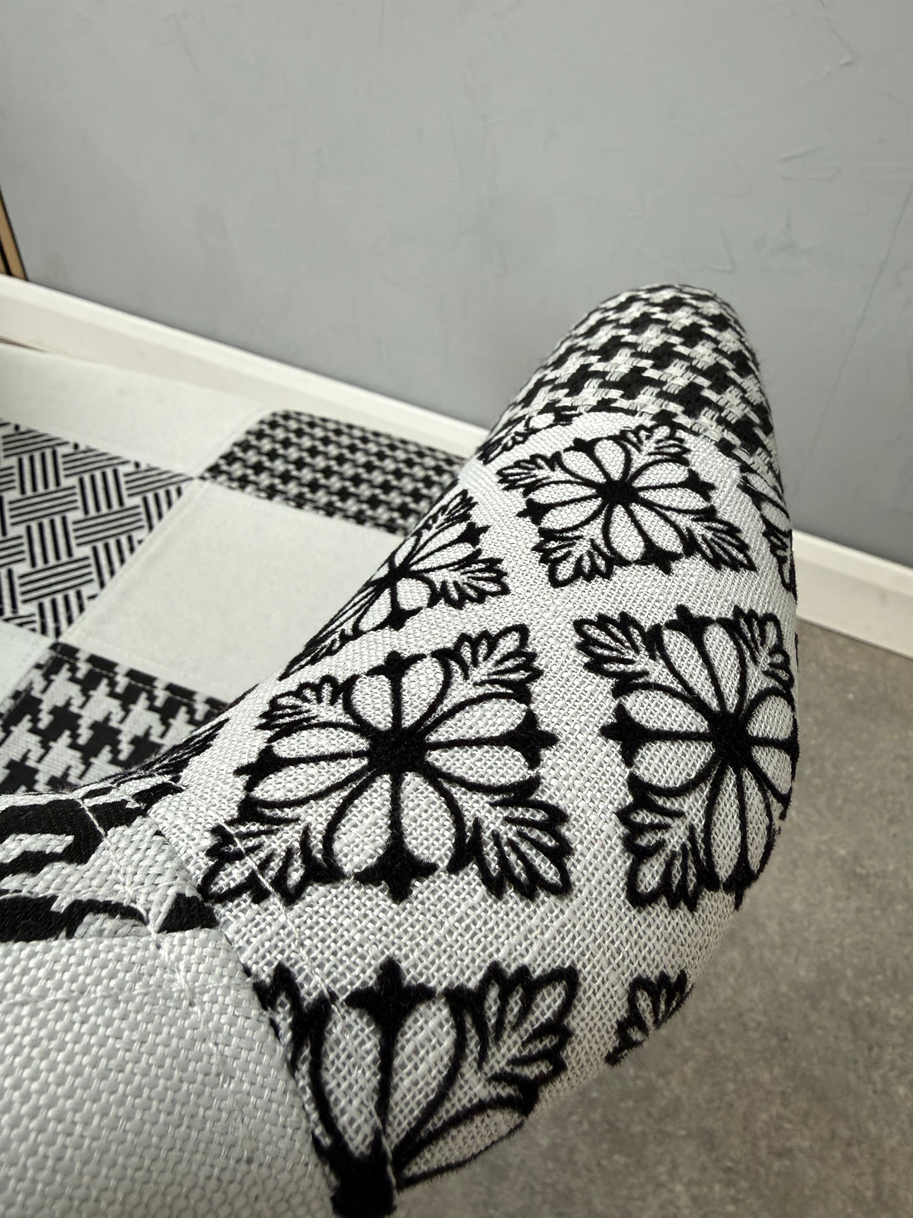 Chrono Patchwork Tub Chair - PN Home