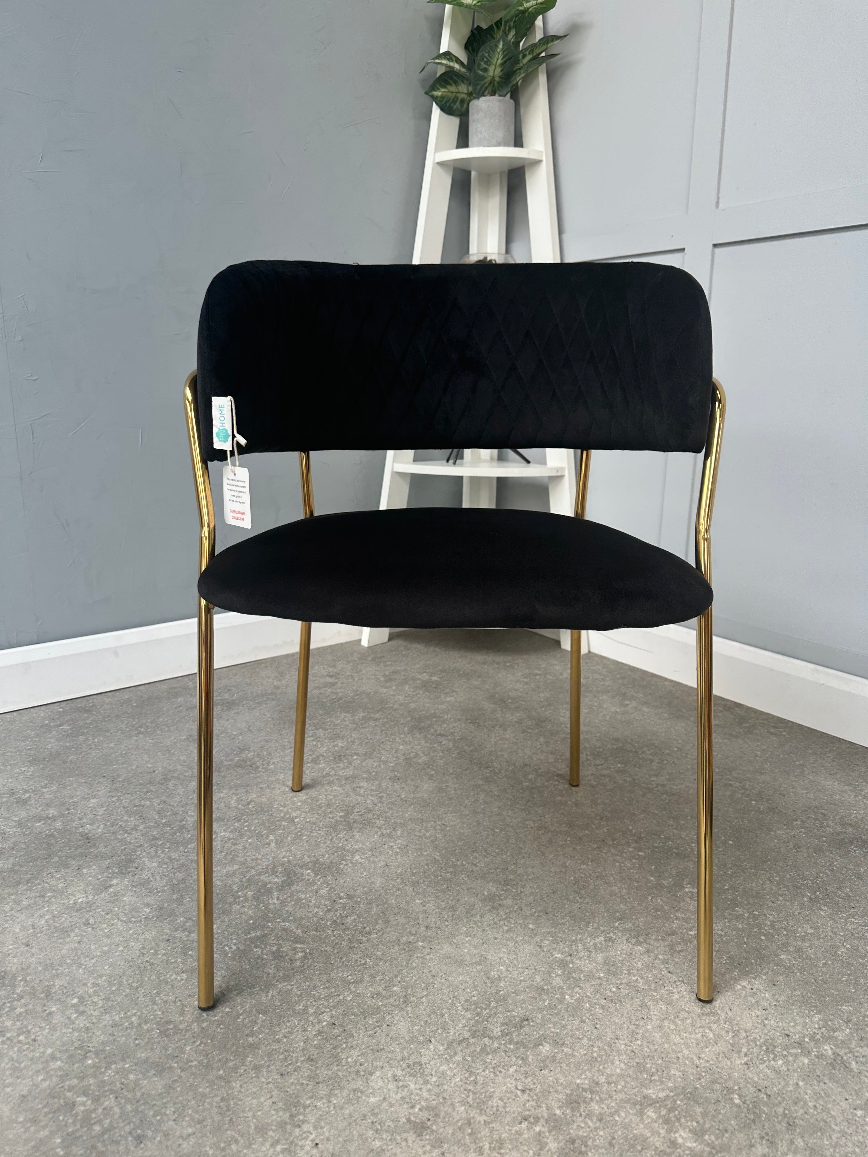 Atarah LUX Dining Chair - Black