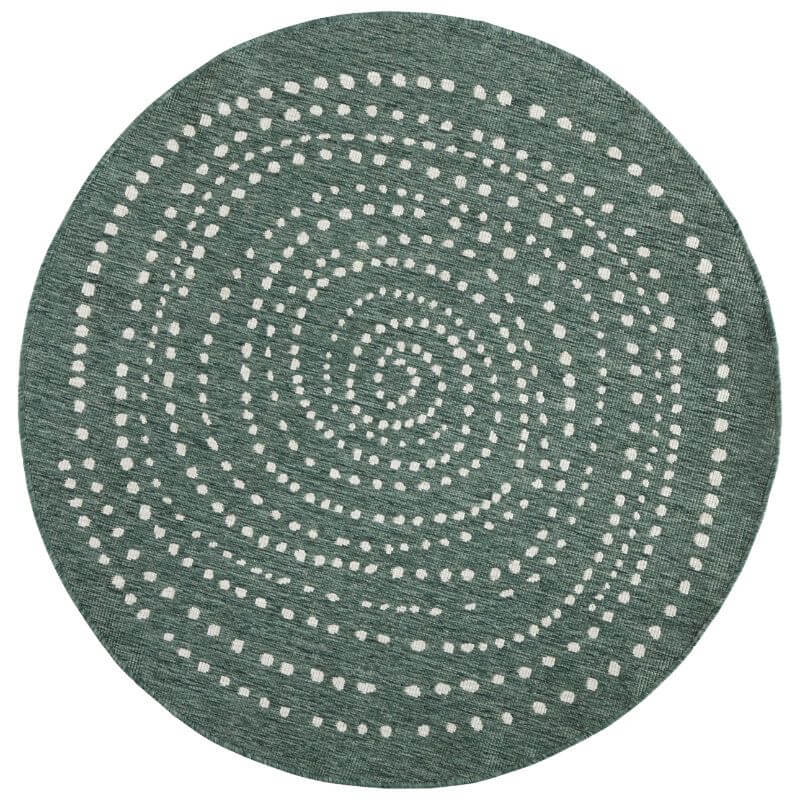 Indoor Outdoor Bali Reversible Round Rug - PN Home