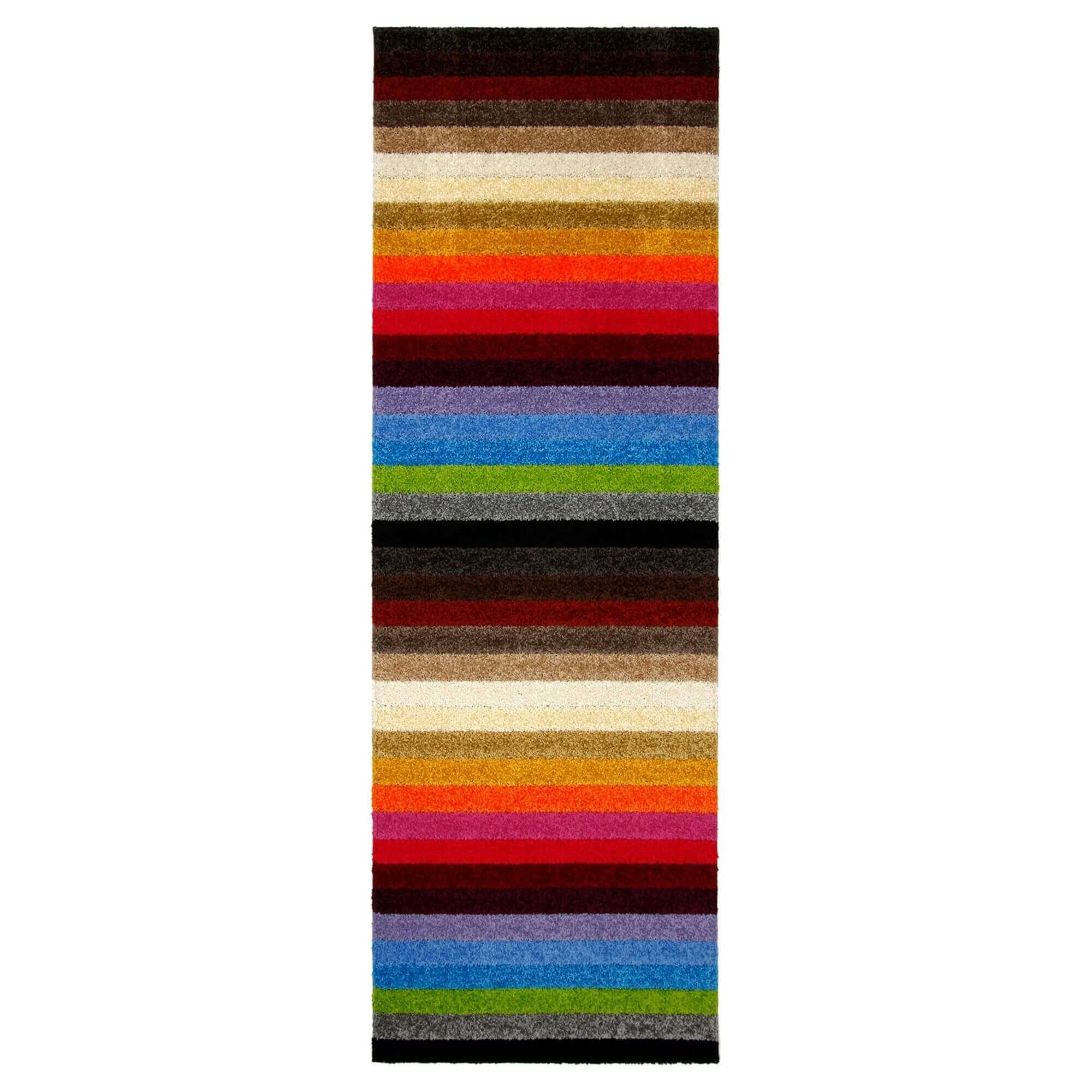 Alya Striped Multicolour Rugs | 117M - PN Home