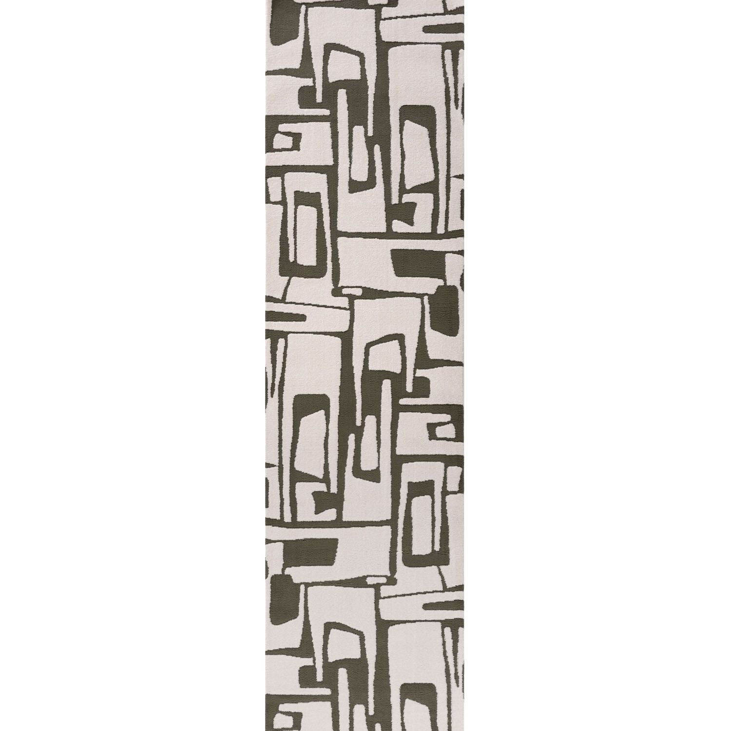 Loft Abstract Green Rug - PN Home
