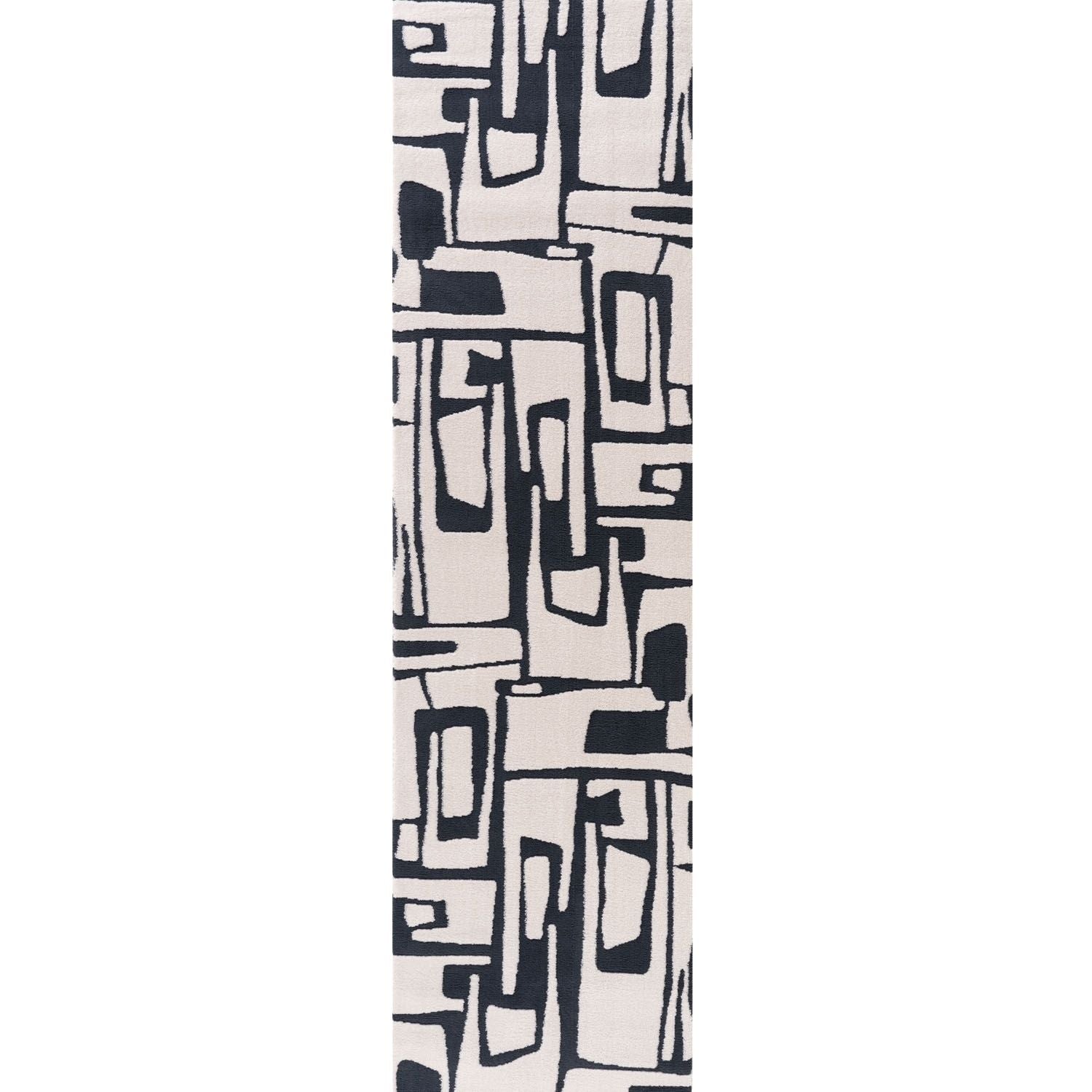 Loft Abstract Blue Rug - PN Home