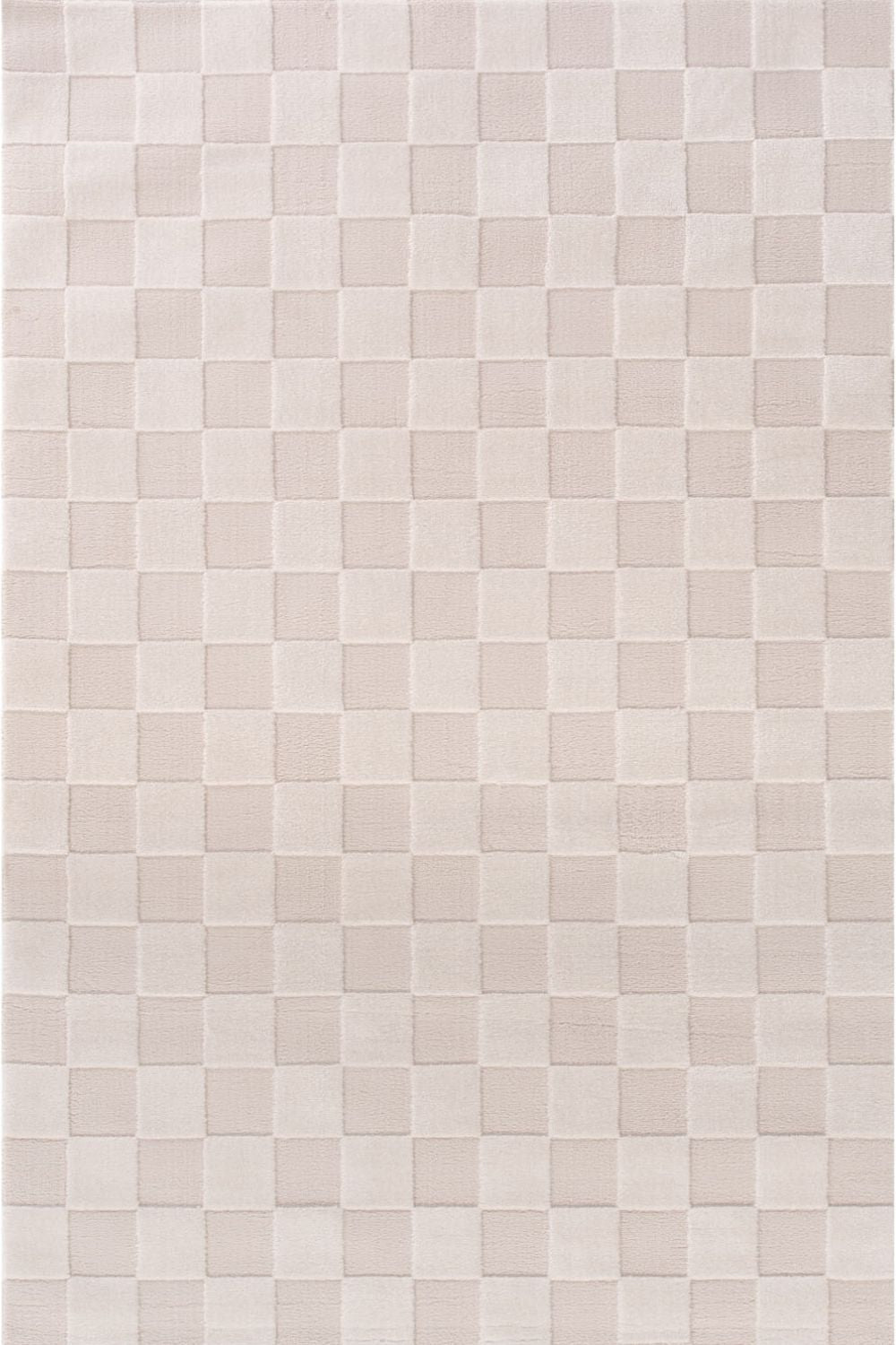 Loft Checkerboard Cream Rug - PN Home