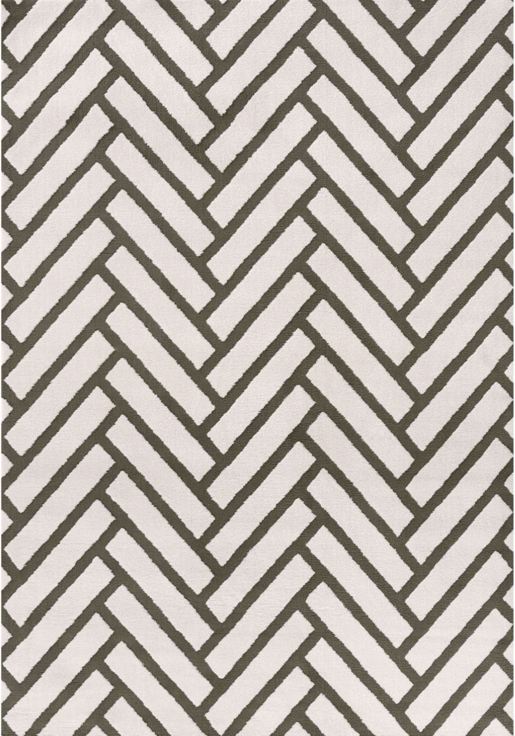 Loft Chevron Green Rug - PN Home