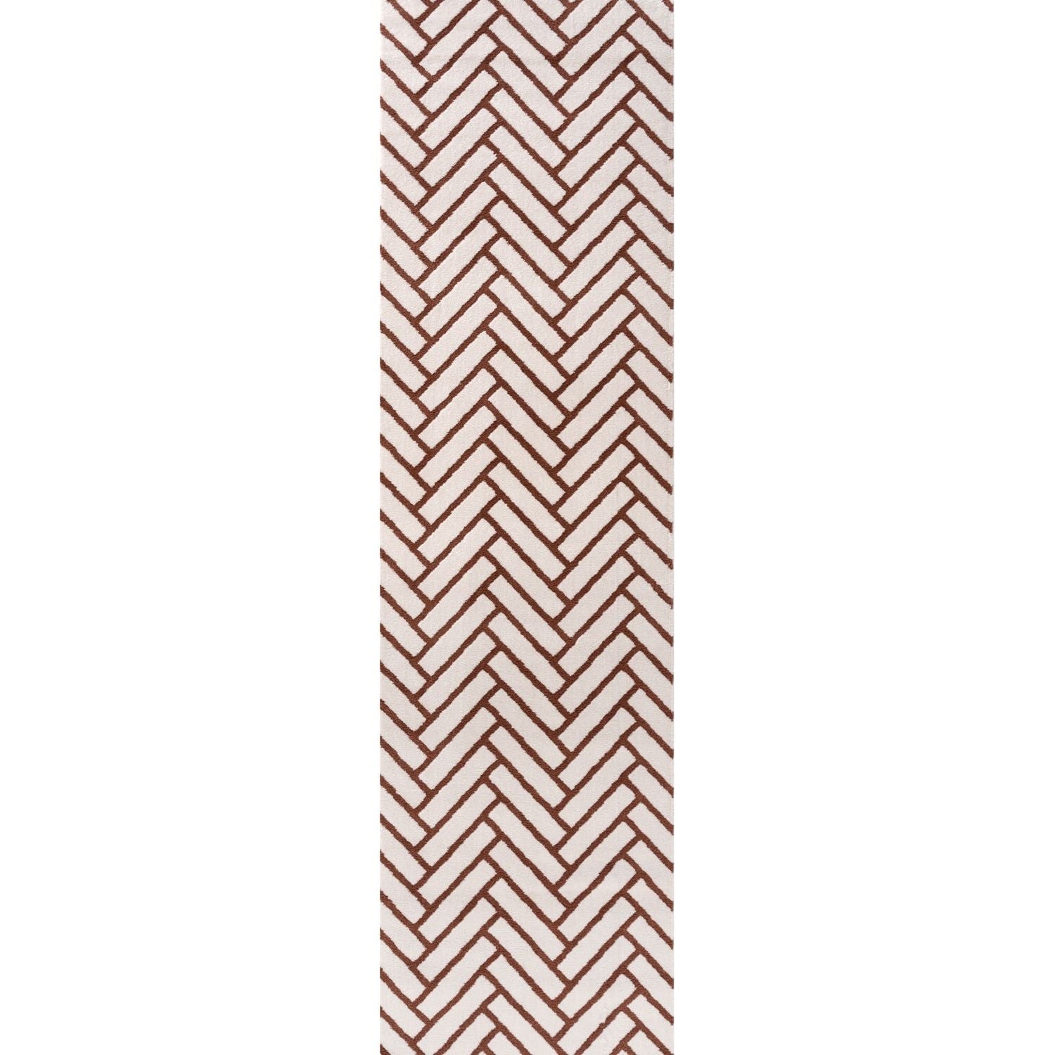 Loft Chevron Terra Rug - PN Home